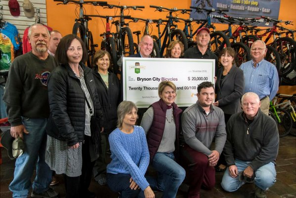 Bryson City Bicycles Wins Working Forward Small Business Award