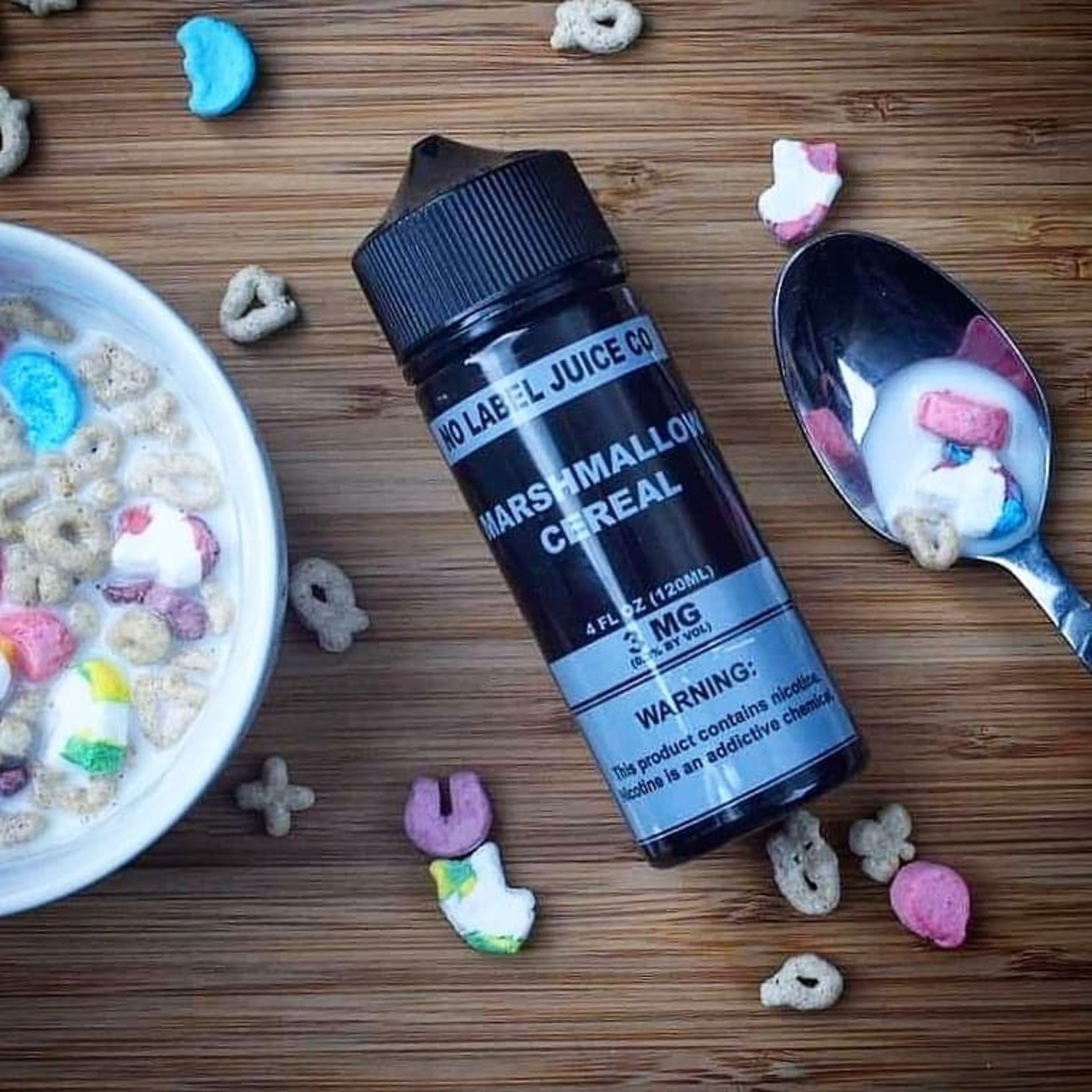 No Label Juice Co. Marshmallow Cereal 120ml