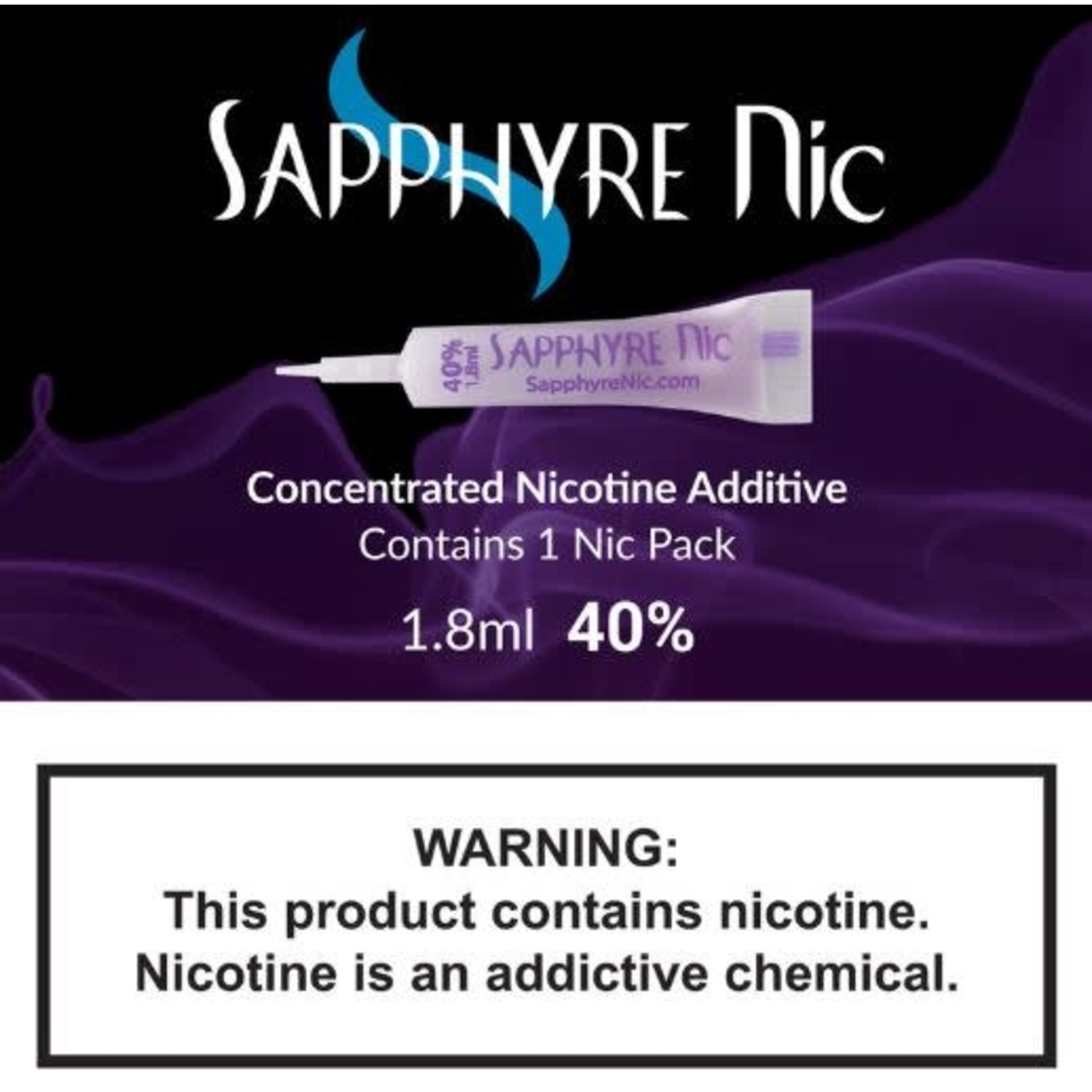 Sapphyre Nic Nicotine Additive 1.8ml 20%
