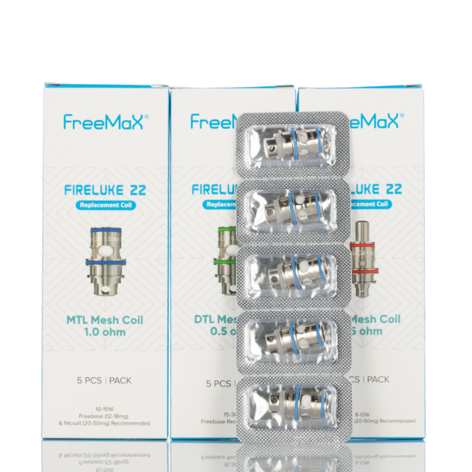 FreeMax Fireluke 22 Coils (Box of 5)