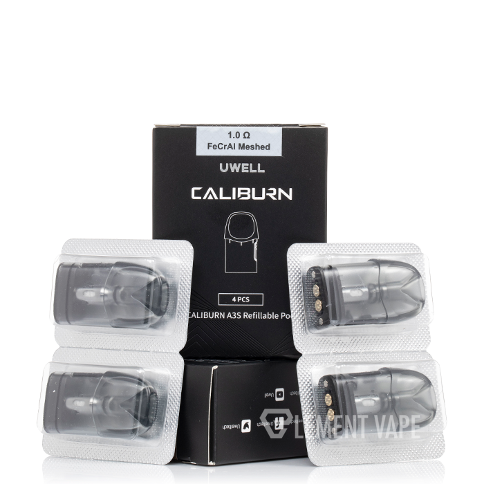 UWell Caliburn A3S 2ml Replacement Pod (Box of 4)