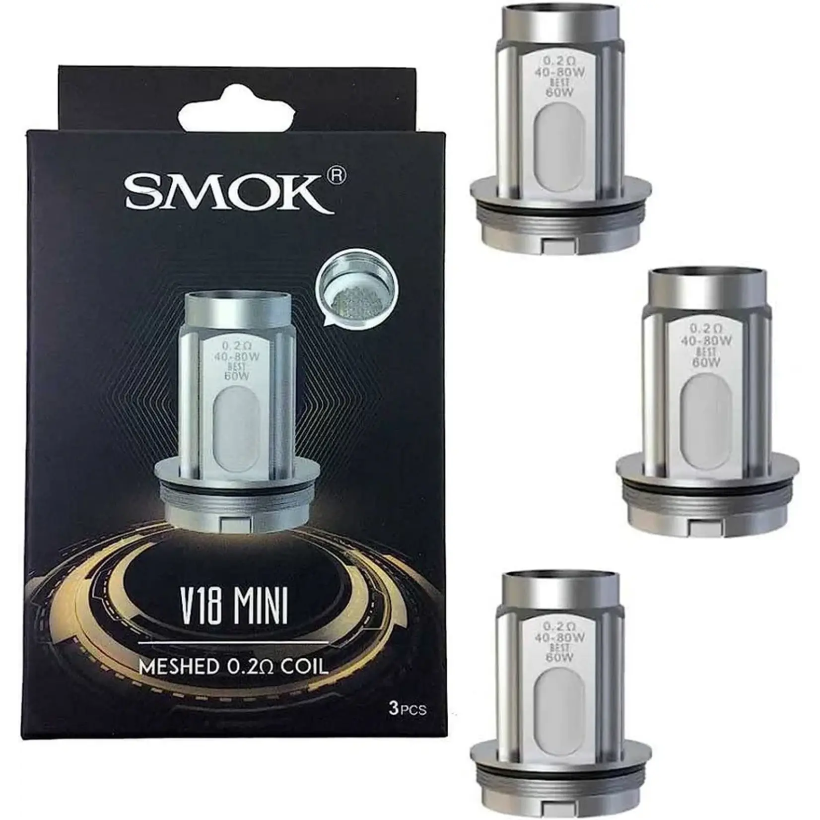 Smok TFV18 Mini Meshed (Box of 3)