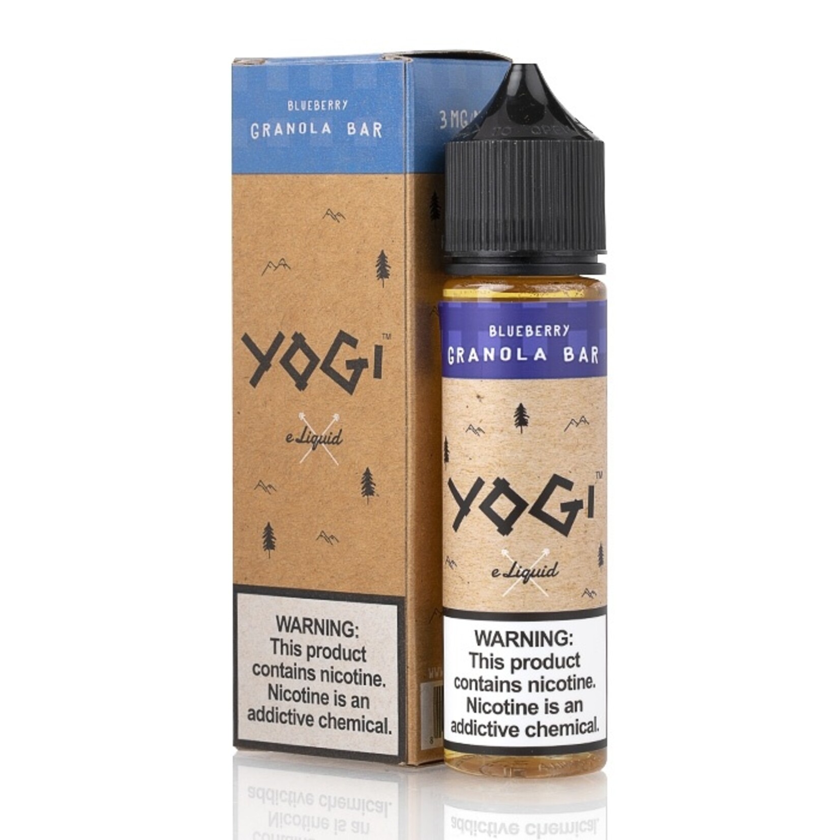 Yogi E-Liquid 60ml Blueberry Granola Bar 0mg