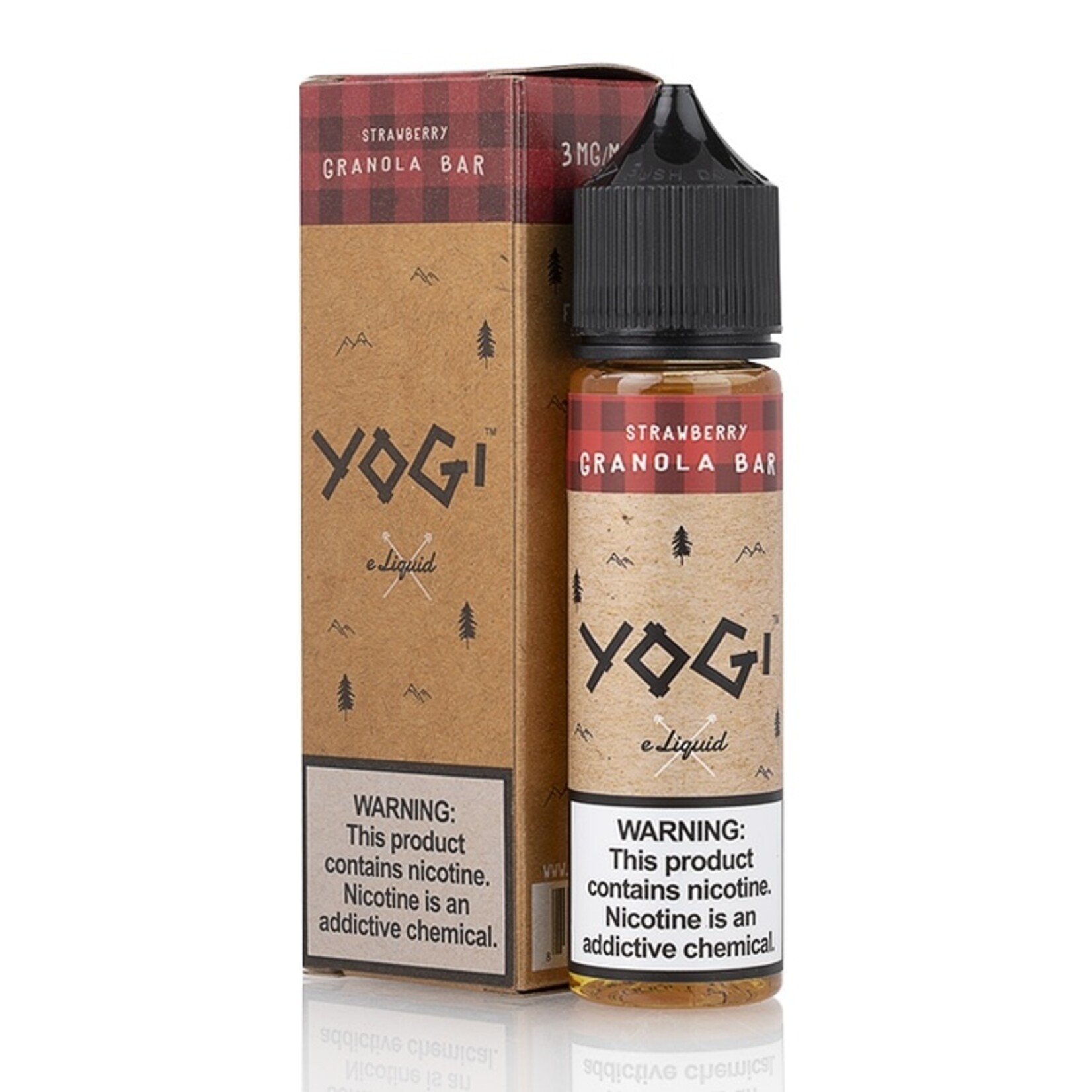Yogi E-Liquid 60ml Strawberry Granola 0mg