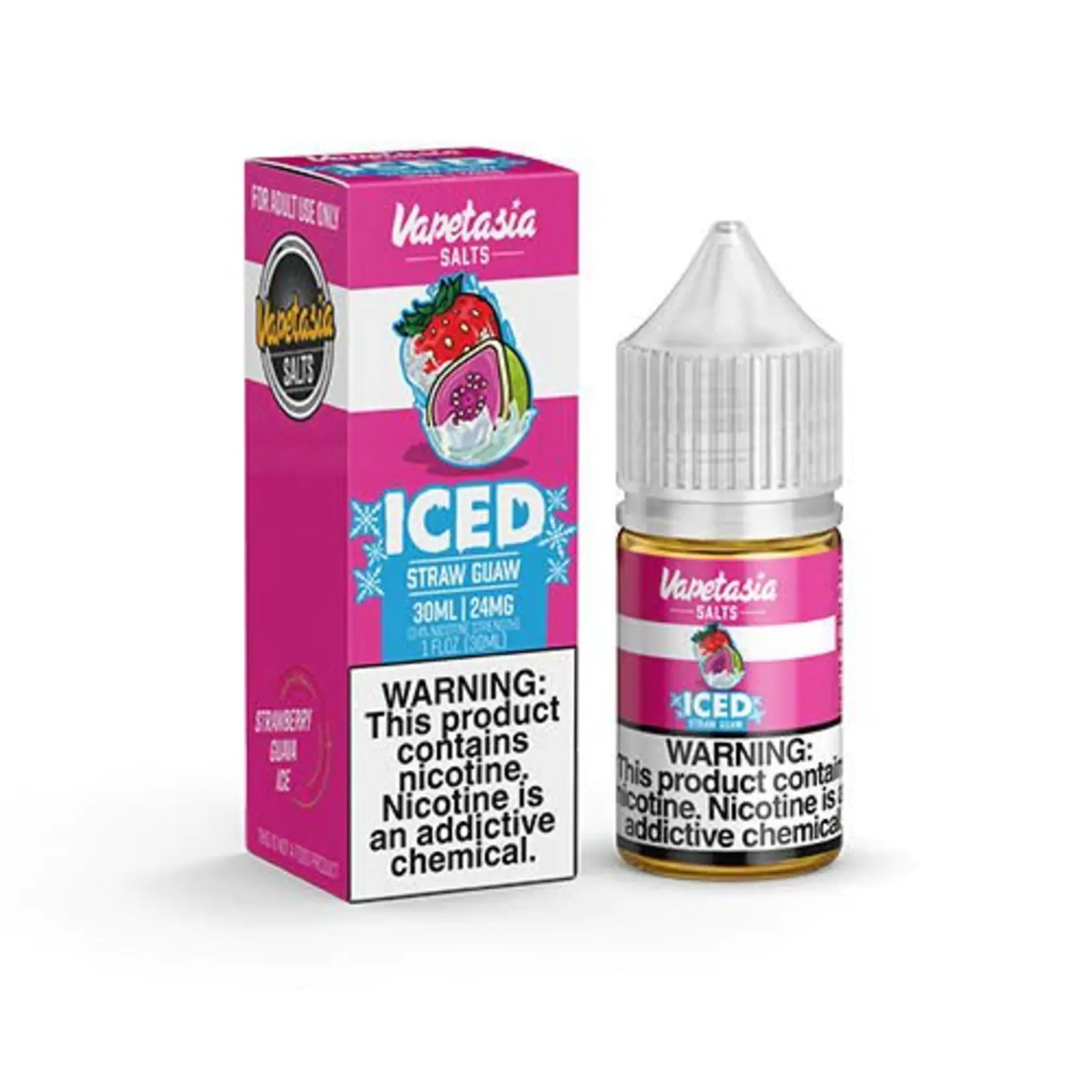 Vapetasia Salts Killer Fruits 30ml Straw Guaw Iced 24mg