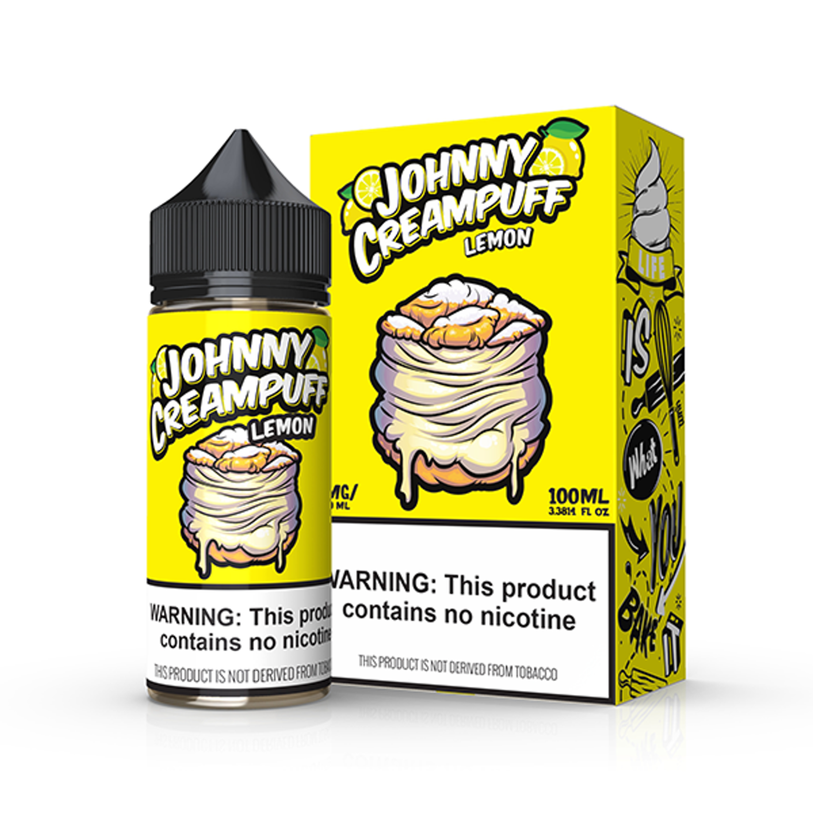Johnny Creampuff Tinted Brew 100ml Lemon 0mg