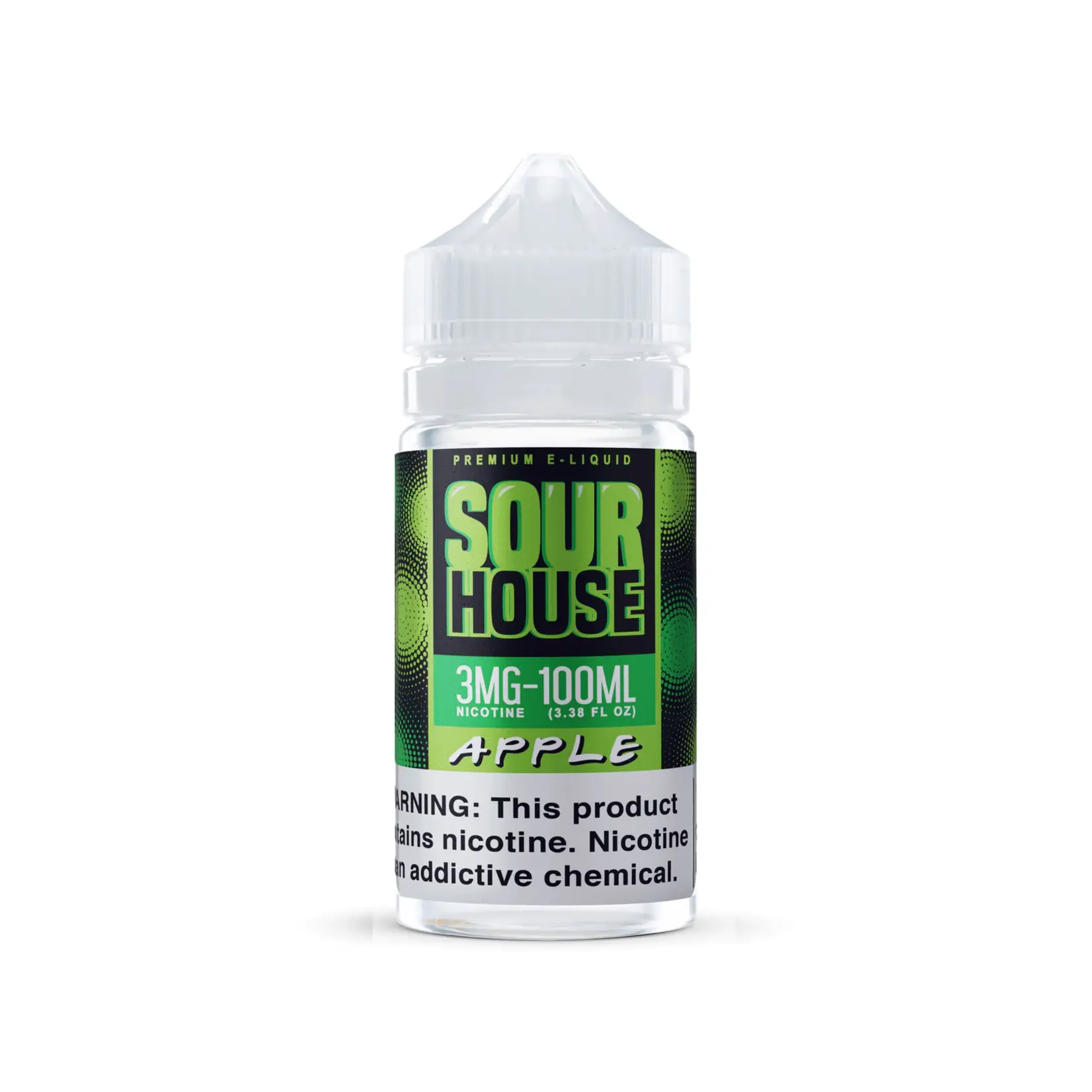 Sour House Ejuice 100ml Apple 3mg