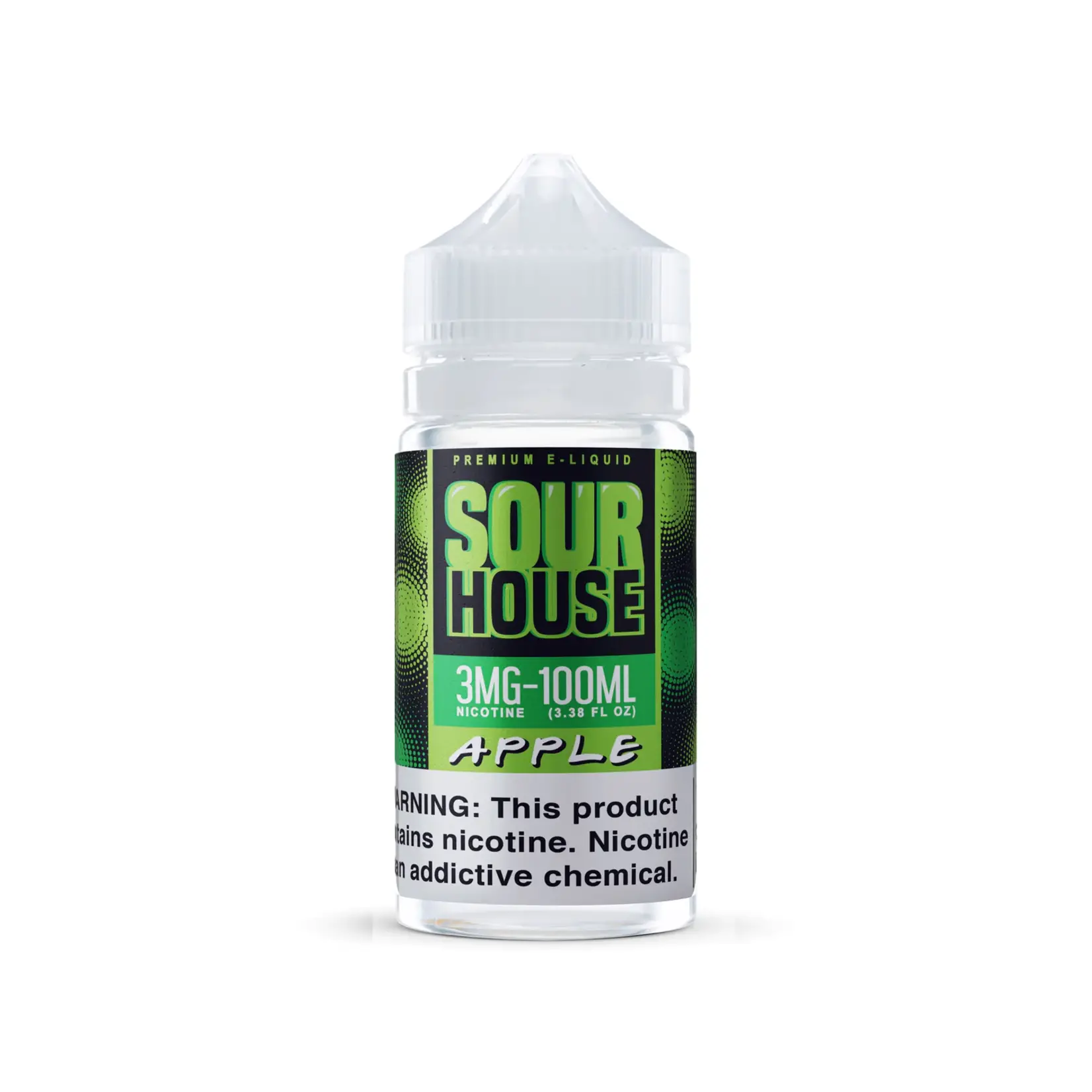 Sour House Ejuice 100ml Apple 0mg