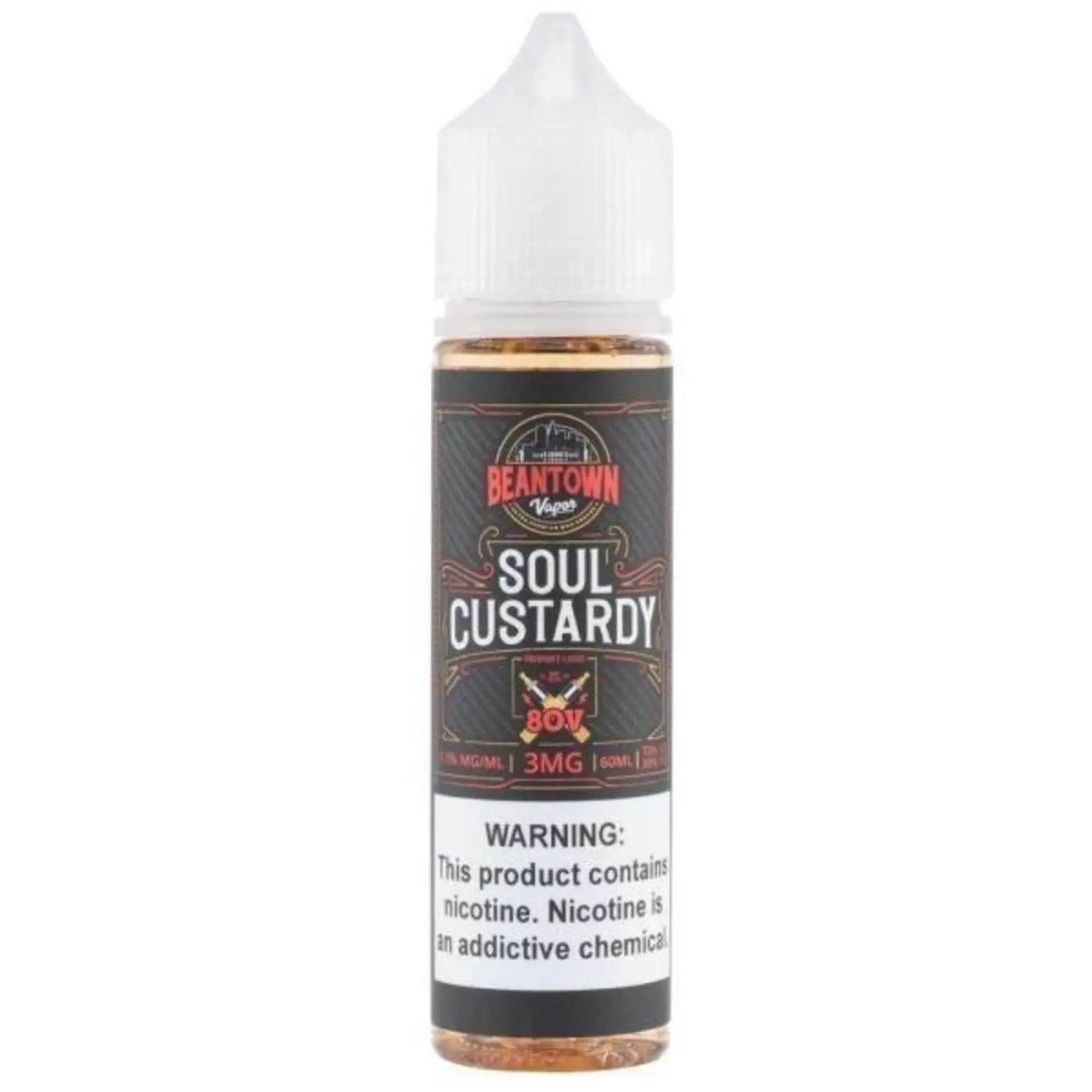80V eLiquid 80V Beantown Soul Custardy 60ml 12mg