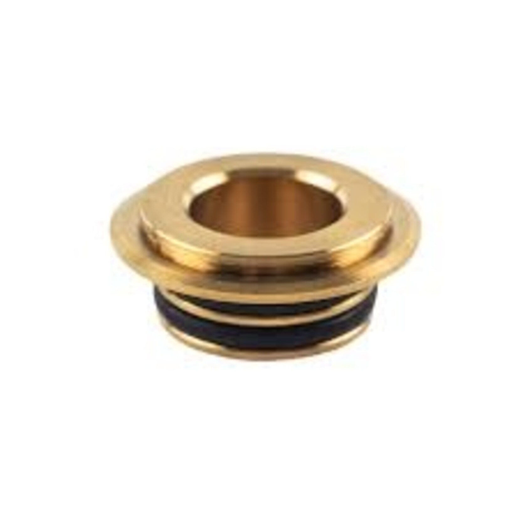 Stainless Steel 810 to 510 drip tip adapter ( gold )