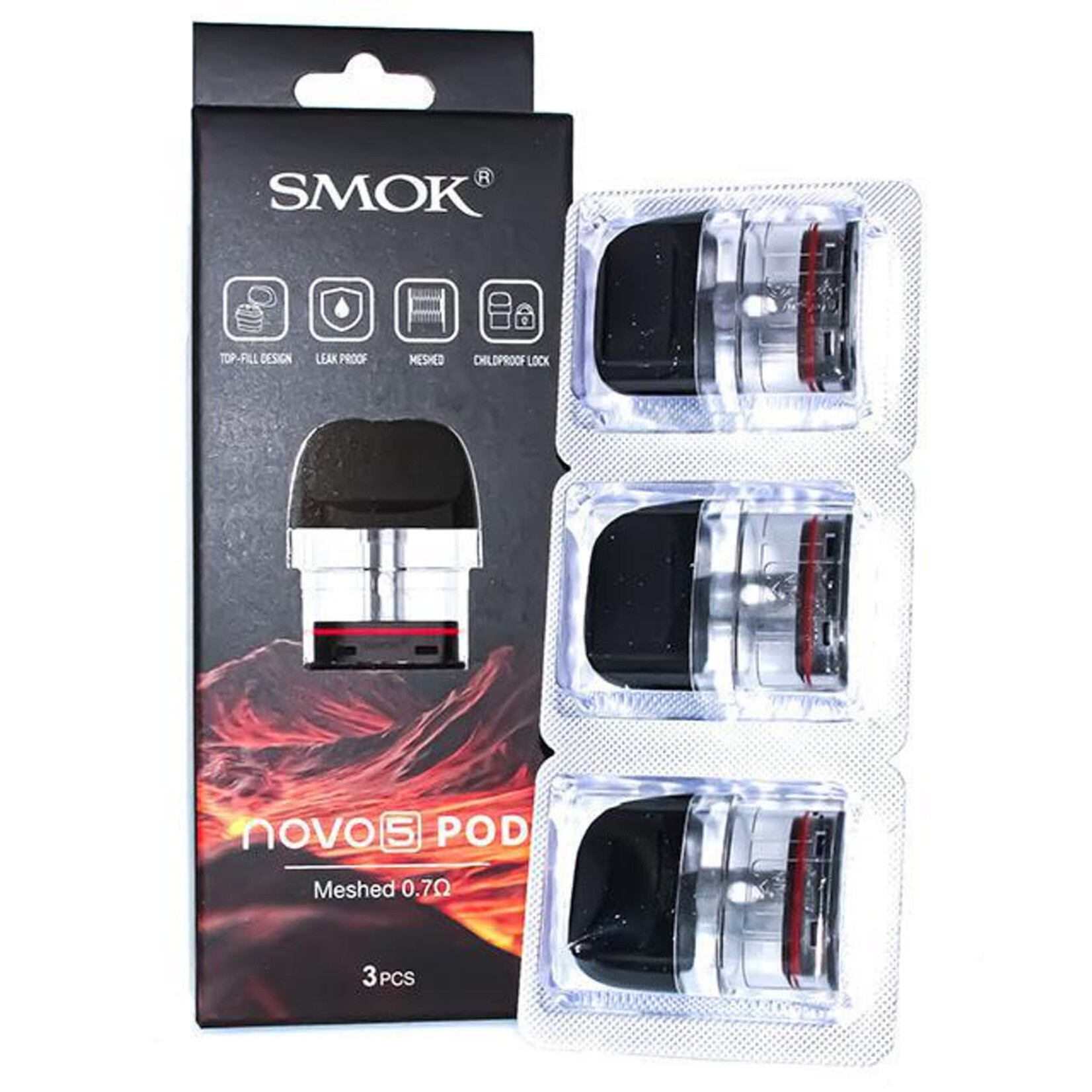 Smok Novo 5 Replacement Pods (Box of 3)