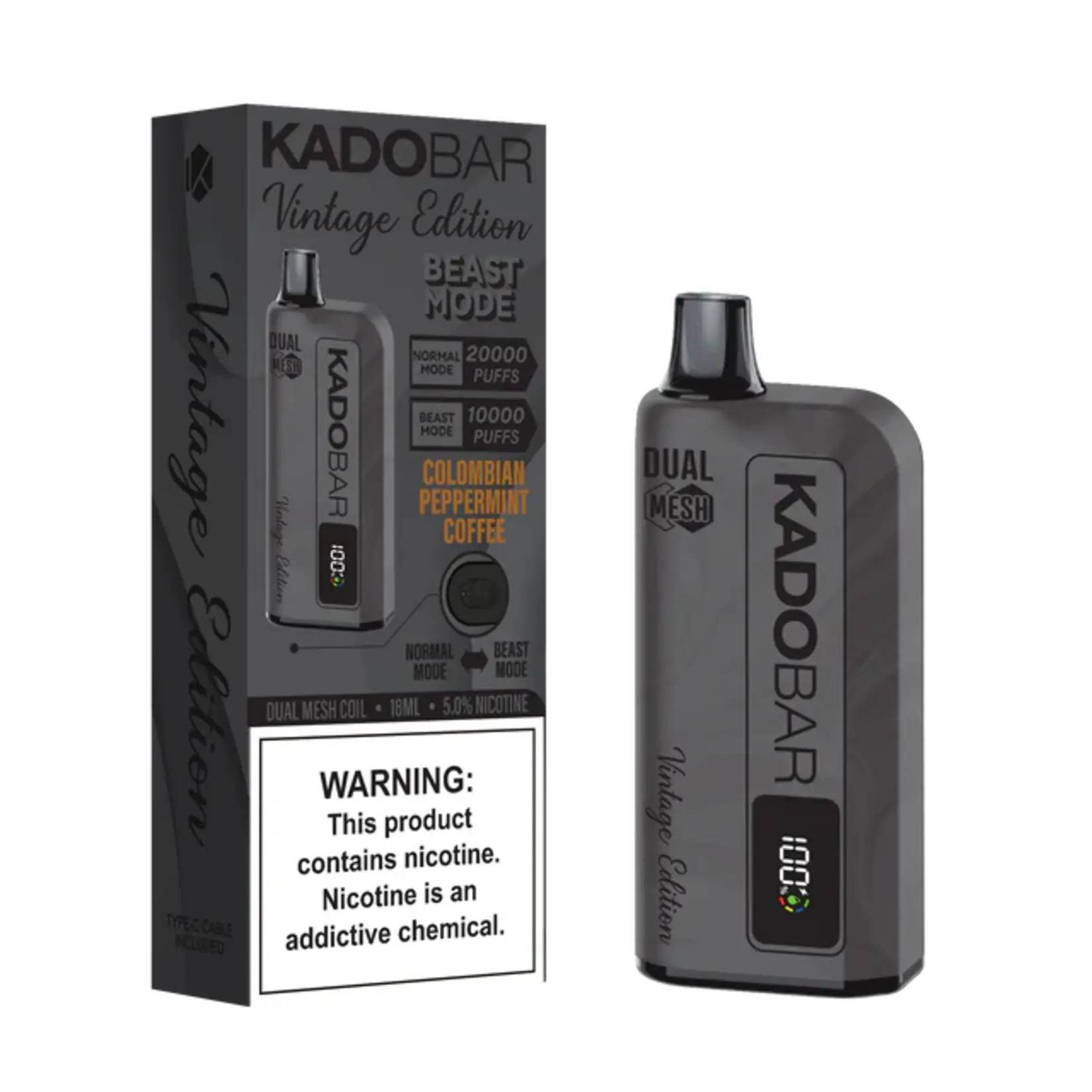 Kado Bar 20K Kado Bar Vintage Edition 20K Disposable 5%