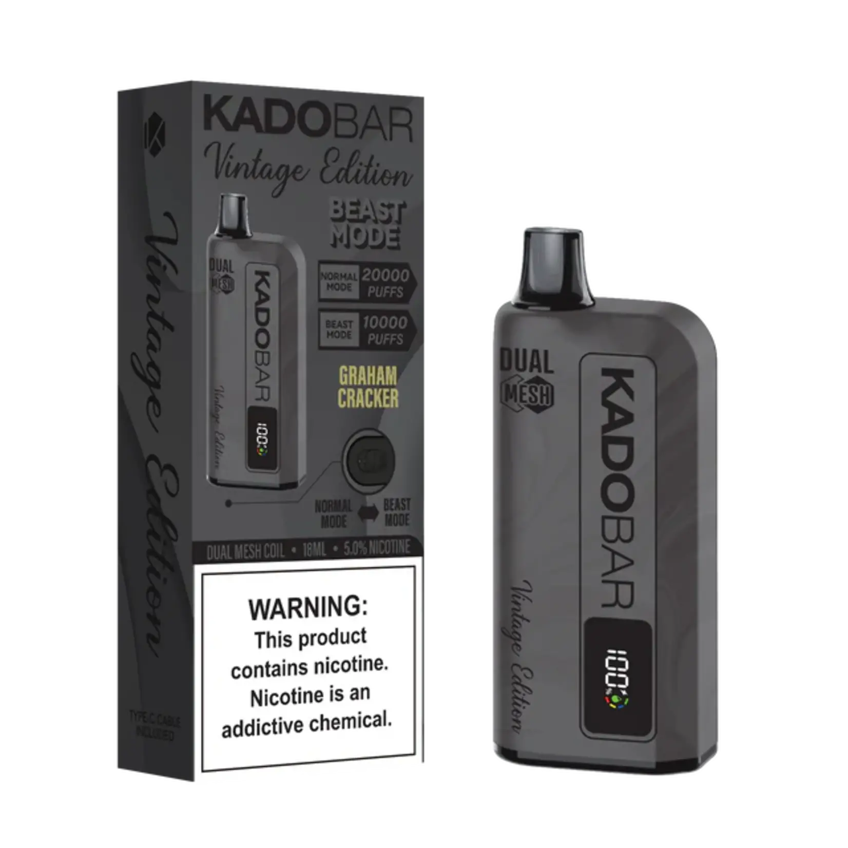 Kado Bar 20K Kado Bar Vintage Edition 20K Disposable 5%