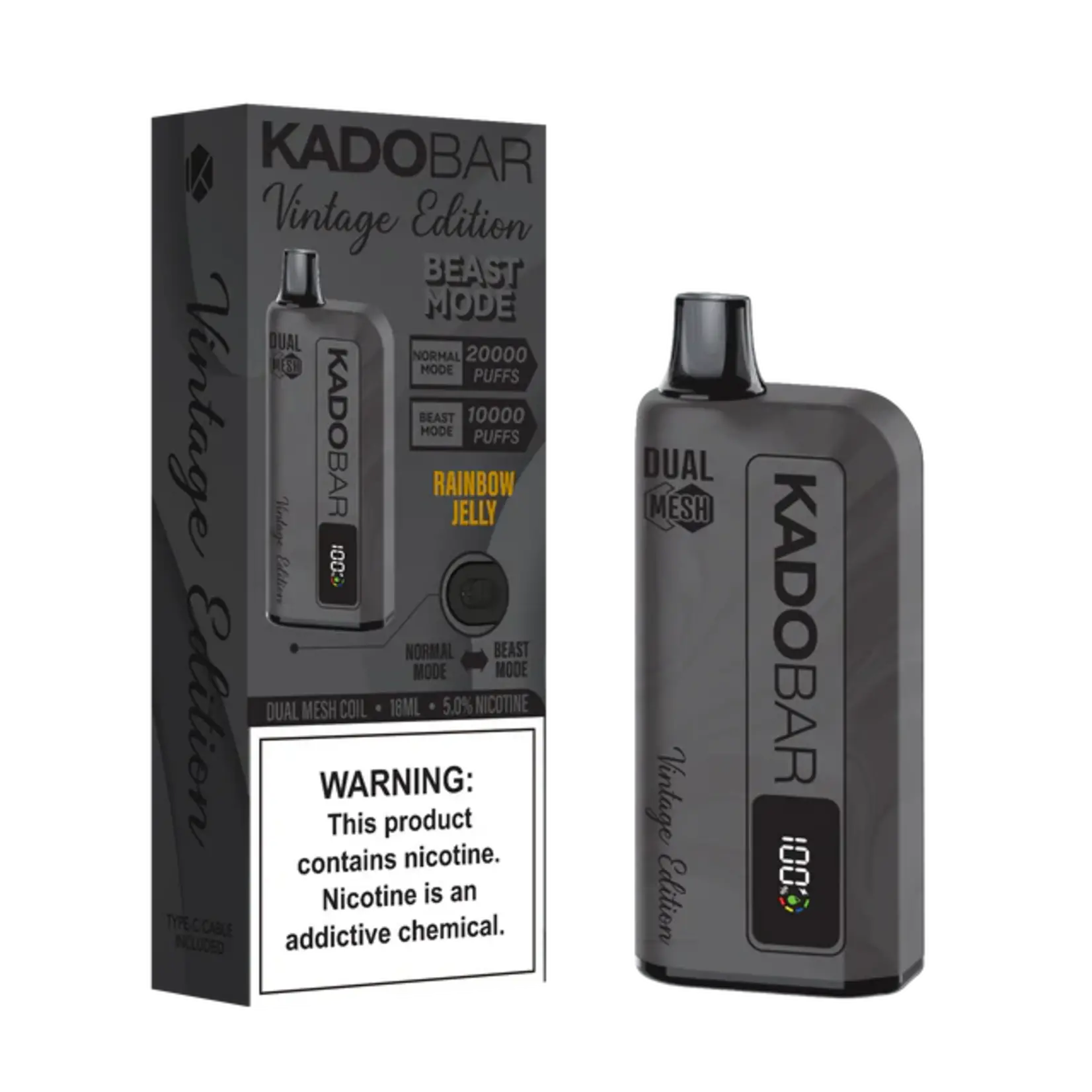 Kado Bar 20K Kado Bar Vintage Edition 20K Disposable 5%