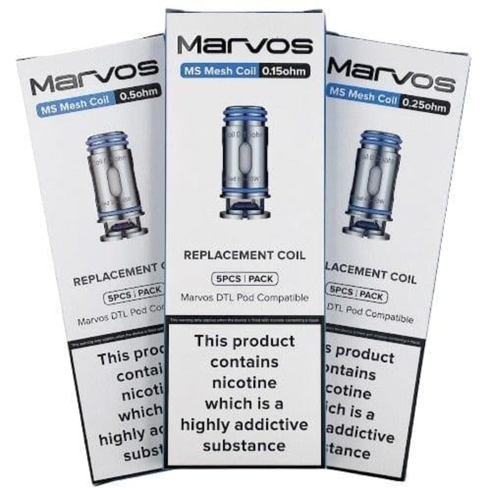 FreeMax Freemax Marvos MS Coils (Box of 5) 0.5 Ohm