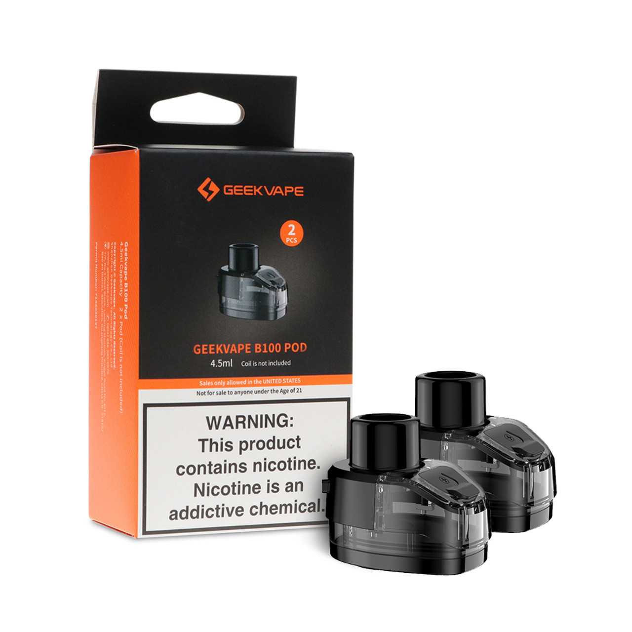 how much is elf bar vape Geekvape B100 (Aegis Boost Pro) Replacement Pods (Box of 2)