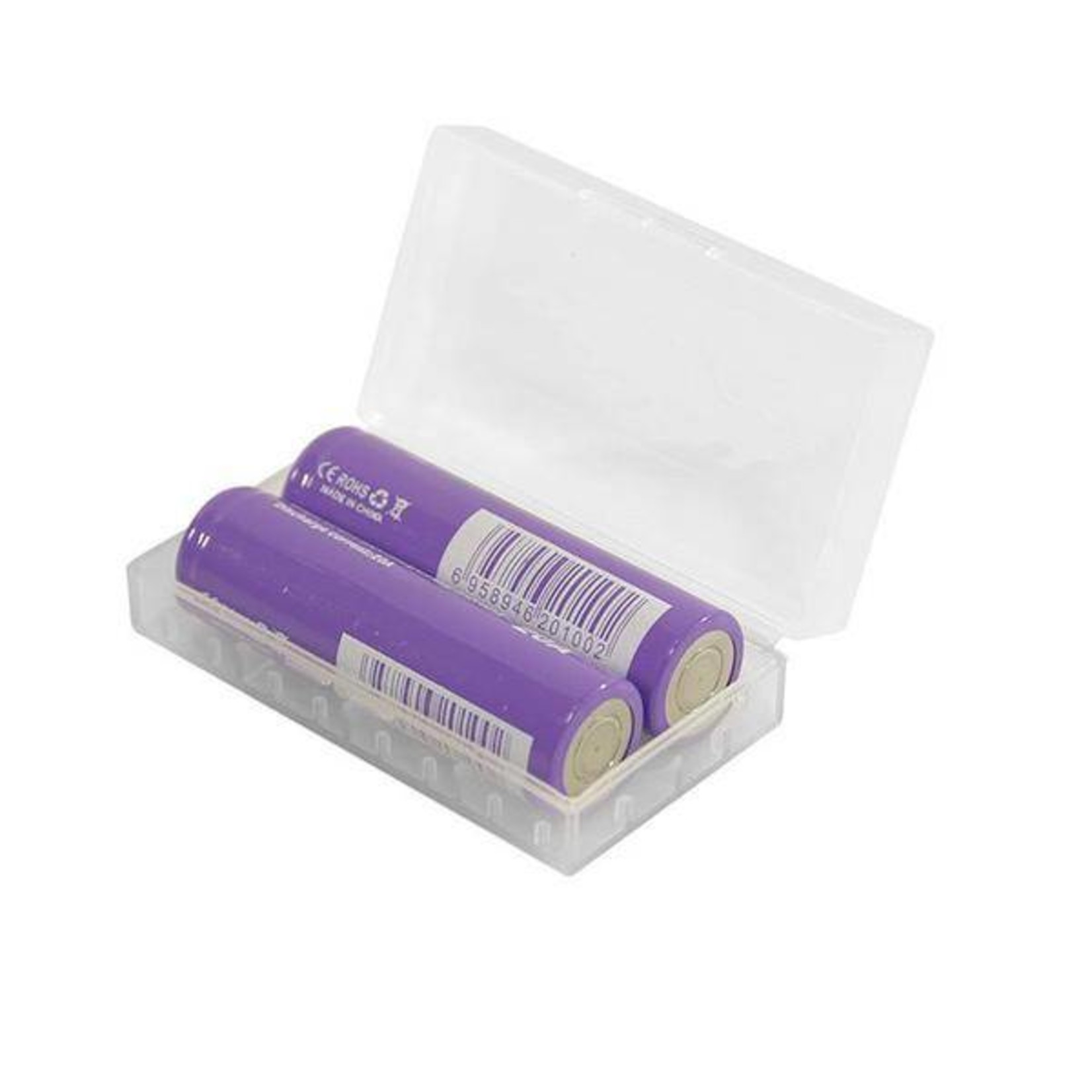 2 Bay 18650 Plastic Battery Case