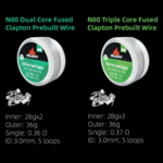 HellVape Hellvape Ni80 Pre-Built Clapton Coils (10 Pack)