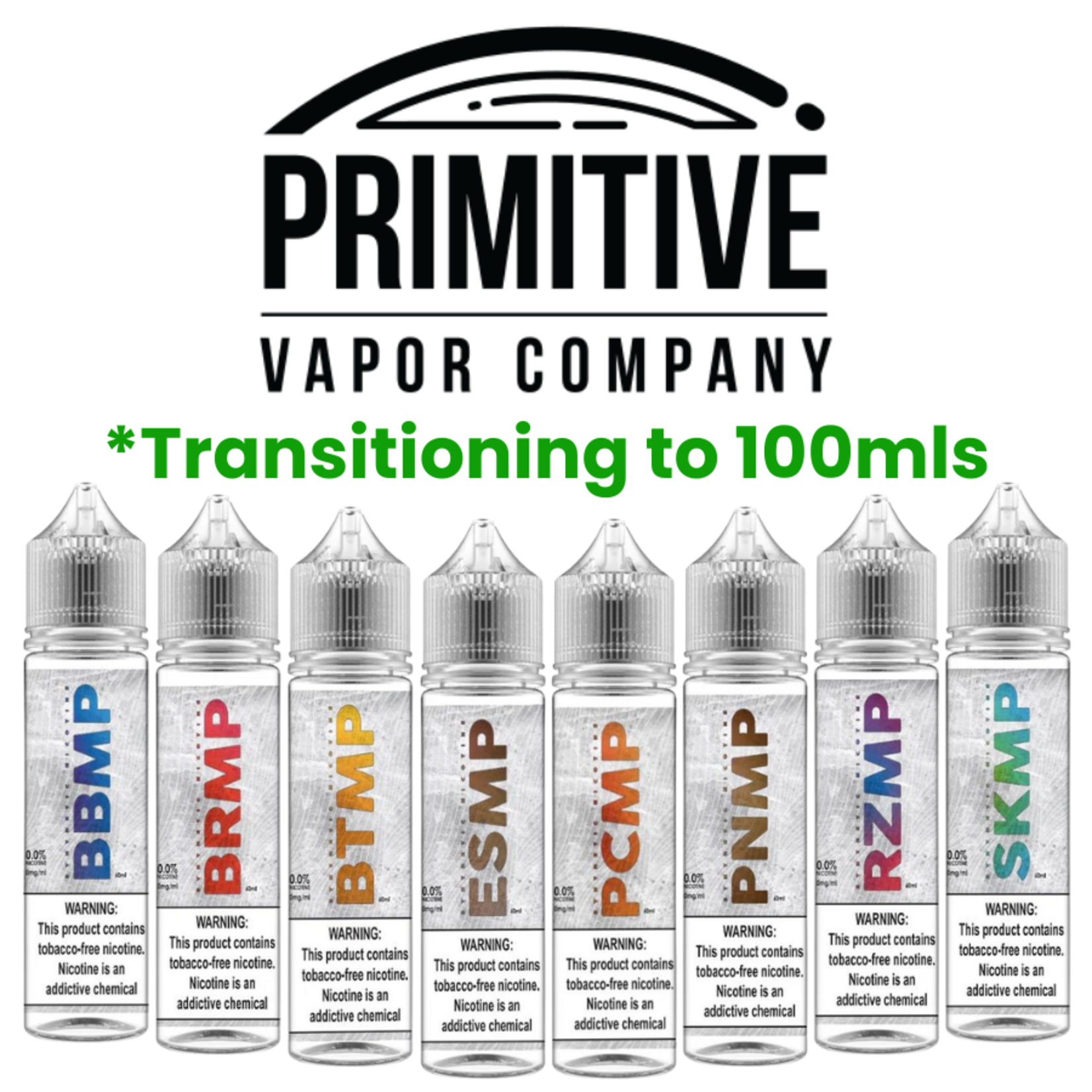 Primitive Vapor Co. Milk Pie Selection 60ml