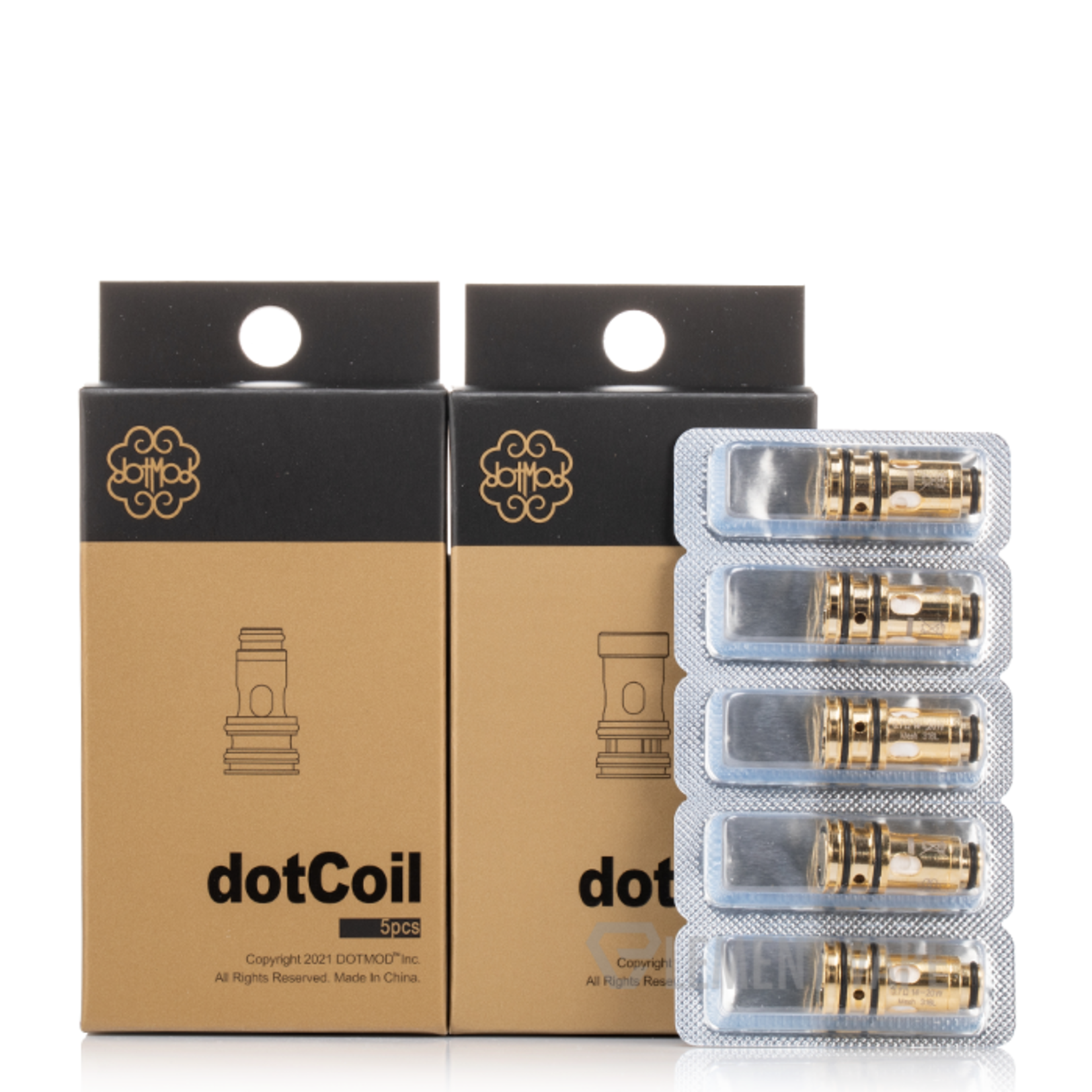 dotMod DotMod DotCoils (Dotaio V2) (Box of 5) Mesh 0.3 Ohm