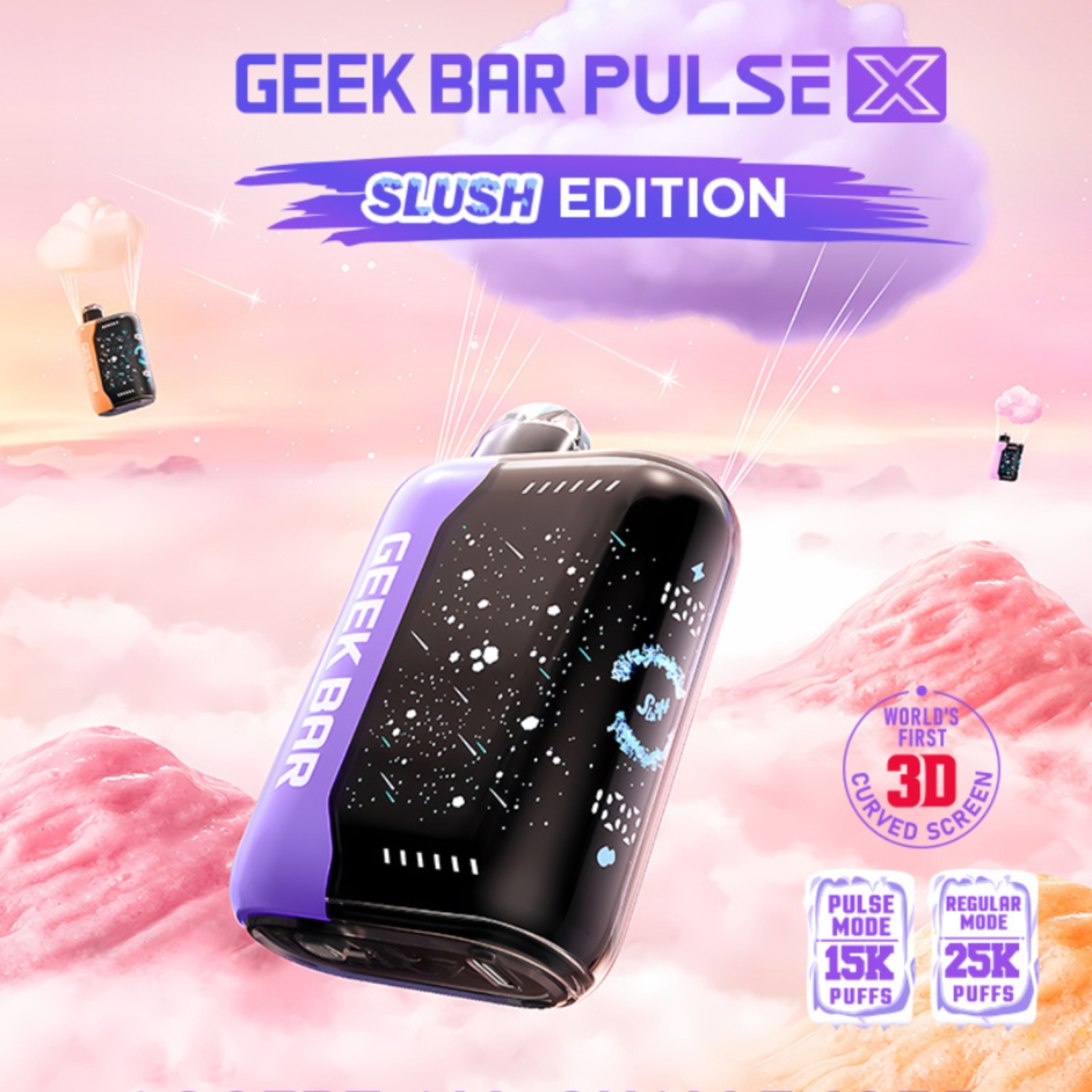 Geek Bar X Geek Bar Pulse X 25k 5% Slush Edition