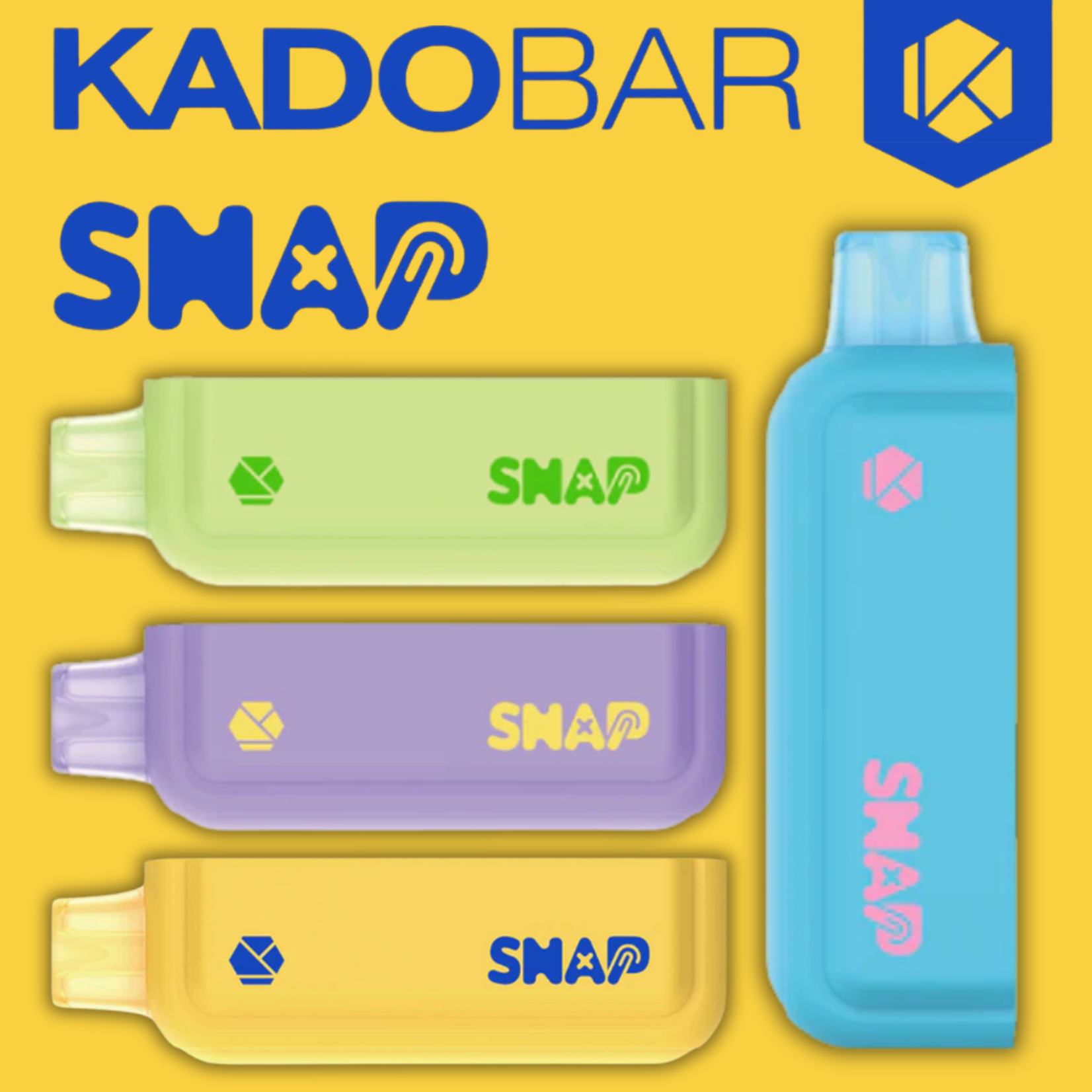 KadoBar Snap 25k 5% Kado Bar Snap 25k 5% Disposable Pod