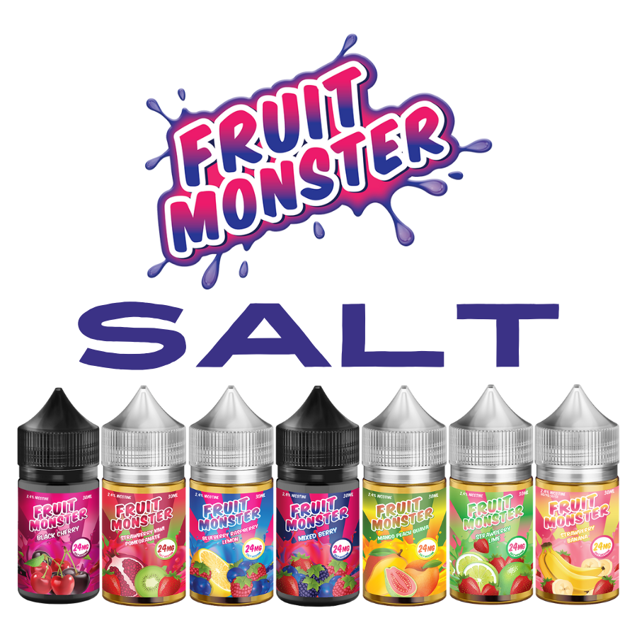 fruit monster vape juice near me Salt 30ml Colour:Glass Blue Vuse Blueberry Ice - tropical mango