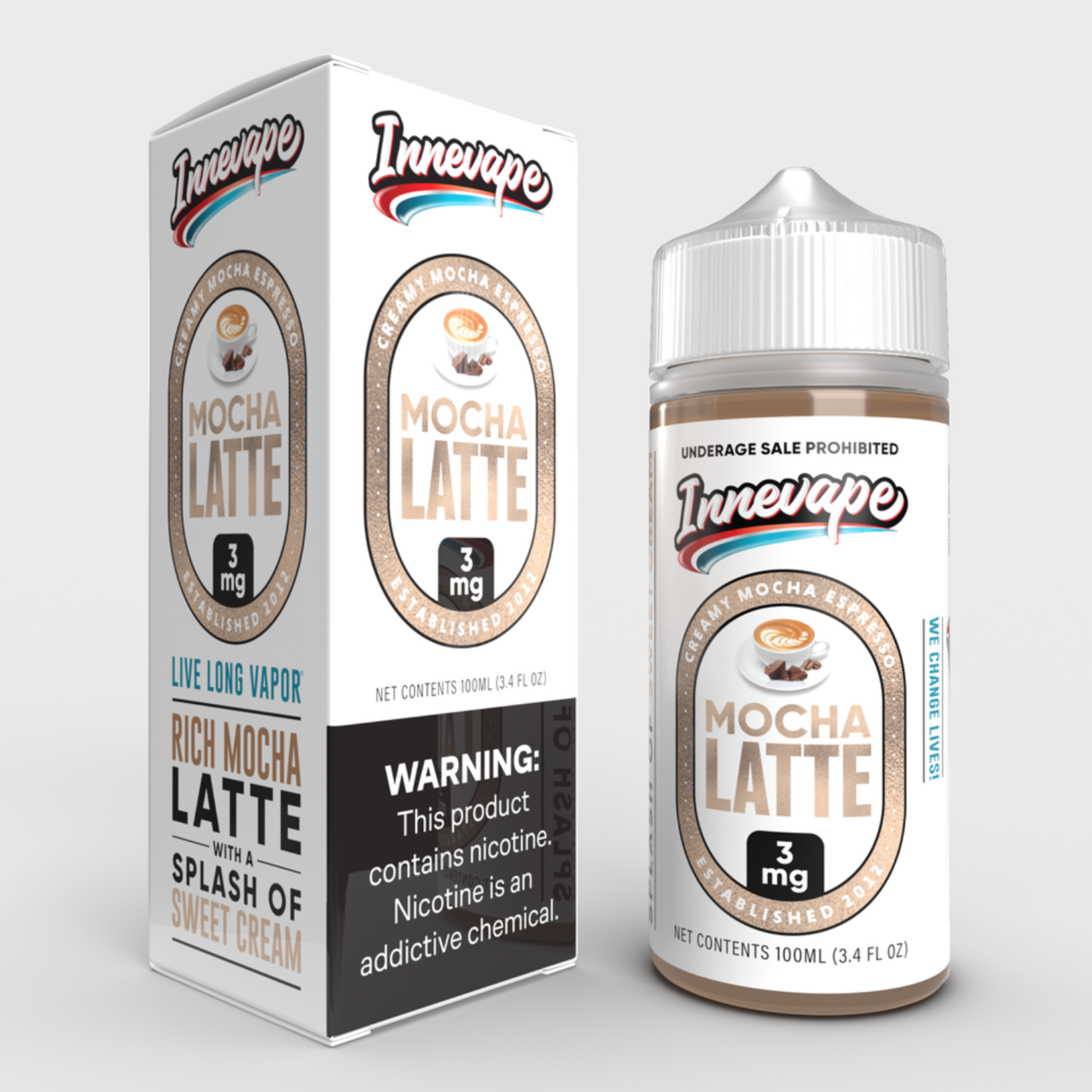 Innevape Innevape 100ml Mocha Latte
