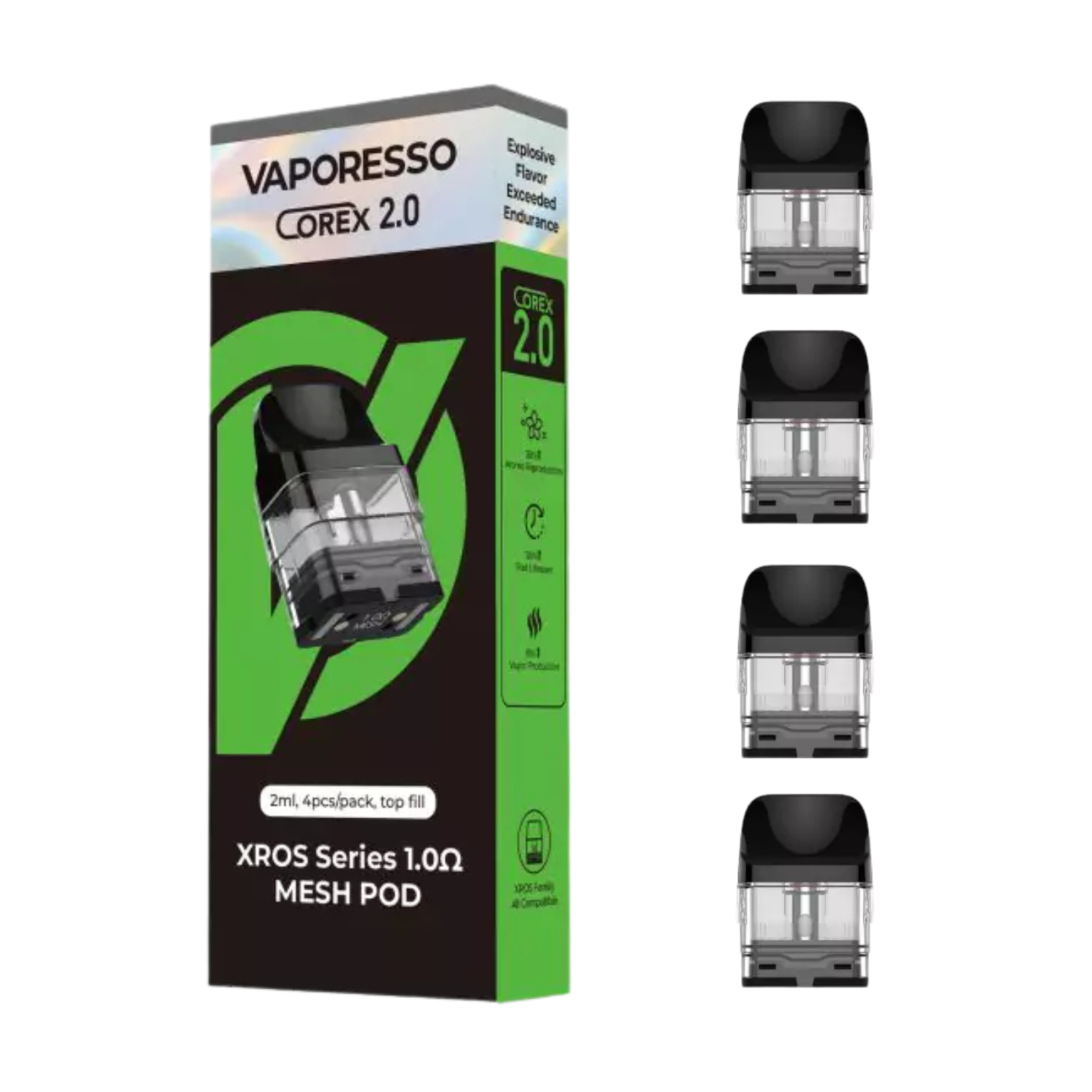Vaporesso Vaporesso XROS Cartridge 2ml Top-Fill (Box of 4)