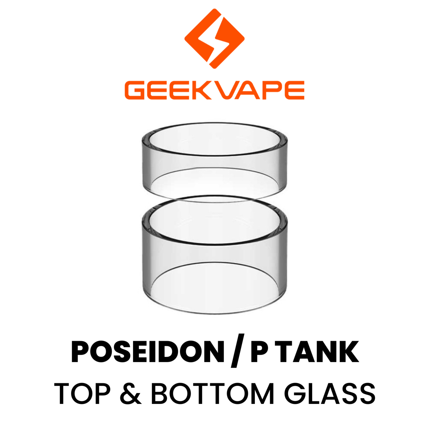 GeekVape P Tank Glass top/bottom