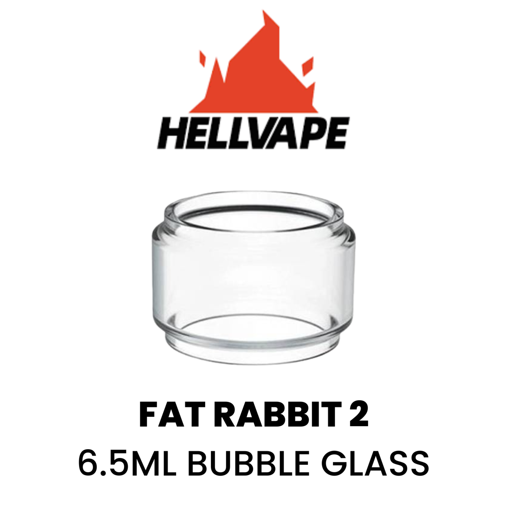 HellVape HellVape Fat Rabbit 2 RTA 6.5ml Bubble Glass