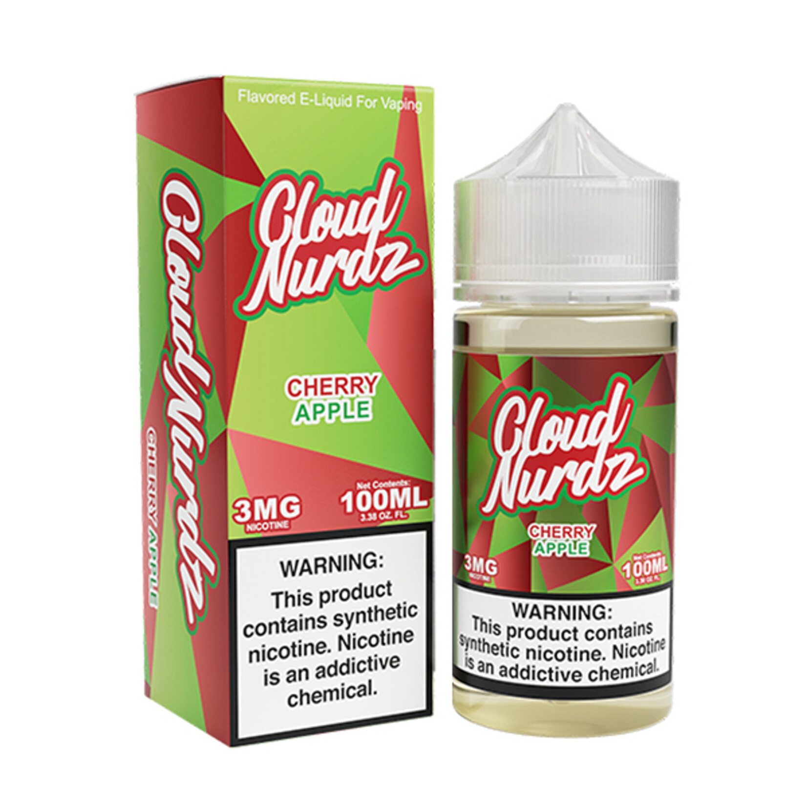Cloud Nurdz Cloud Nurdz 100ml Cherry Apple 0mg