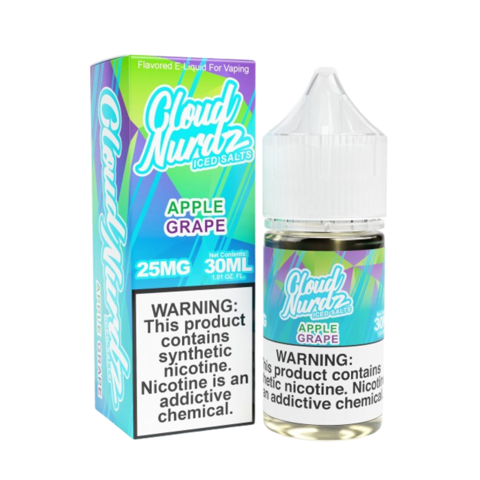 Cloud Nurdz Cloud Nurdz Salt 30ml Grape Apple ICED