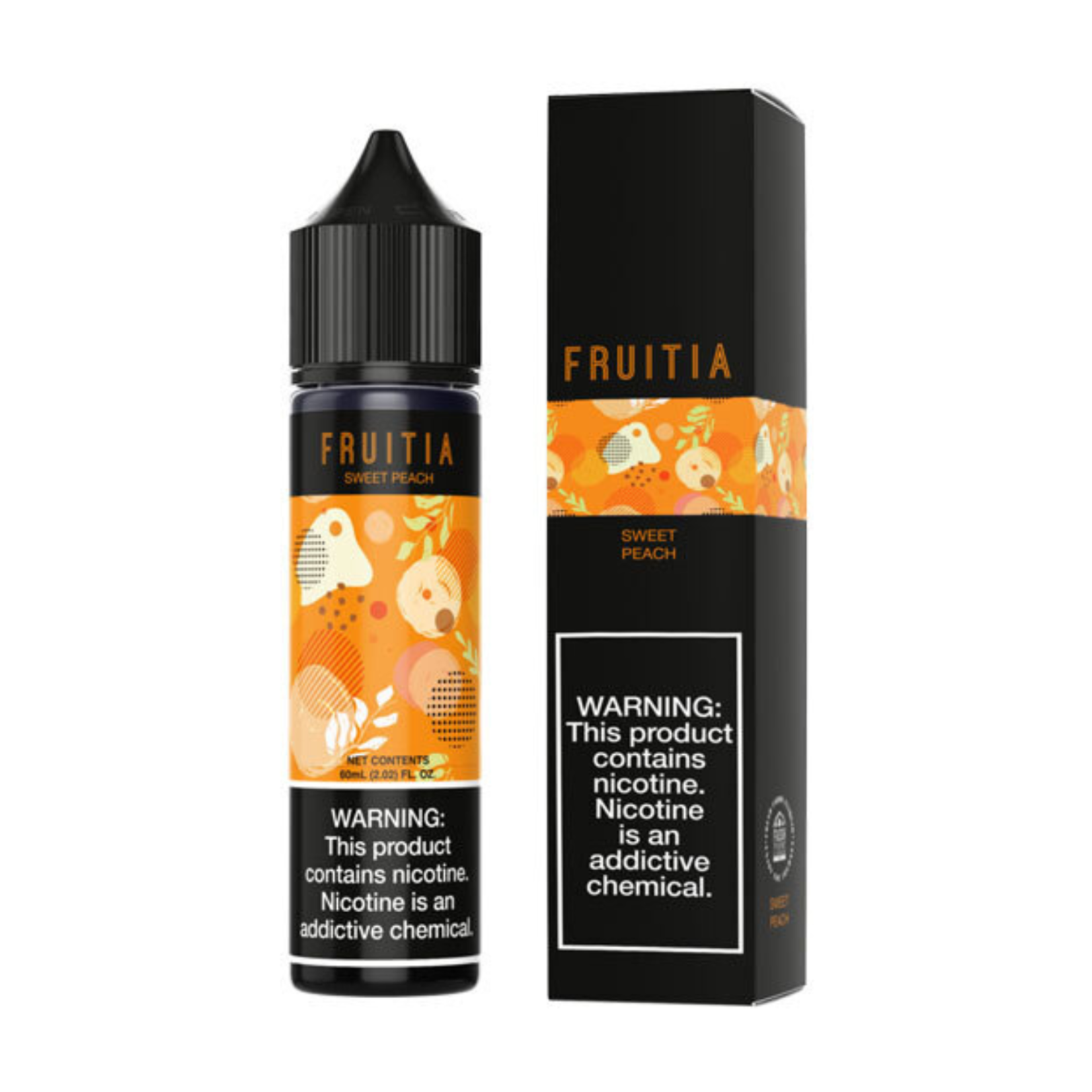 Fruitia Fruitia E-Liquids 60ml Sweet Peach 0mg