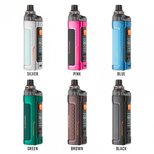 vaporesso armour gs tank Elfbar Max Pod System, supporto batteria con rimovibile e indicatore,  dispositivo Mod 650 mAh, sistema Pod, livello di riempimento visibile,  bobina : Amazon.it: Elettronica main image 1