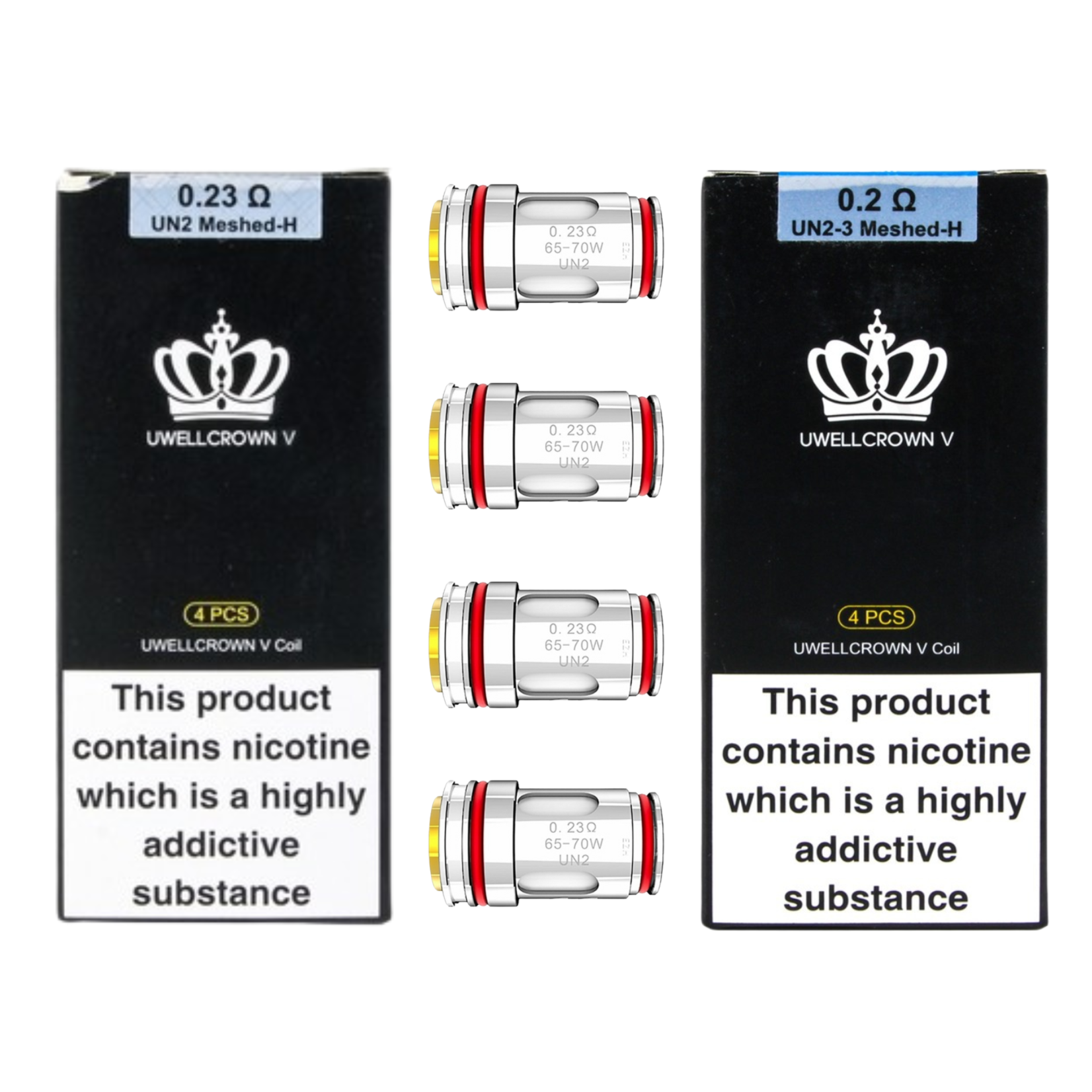 Uwell  Uwell Crown 5 V Coils (Box of 4)