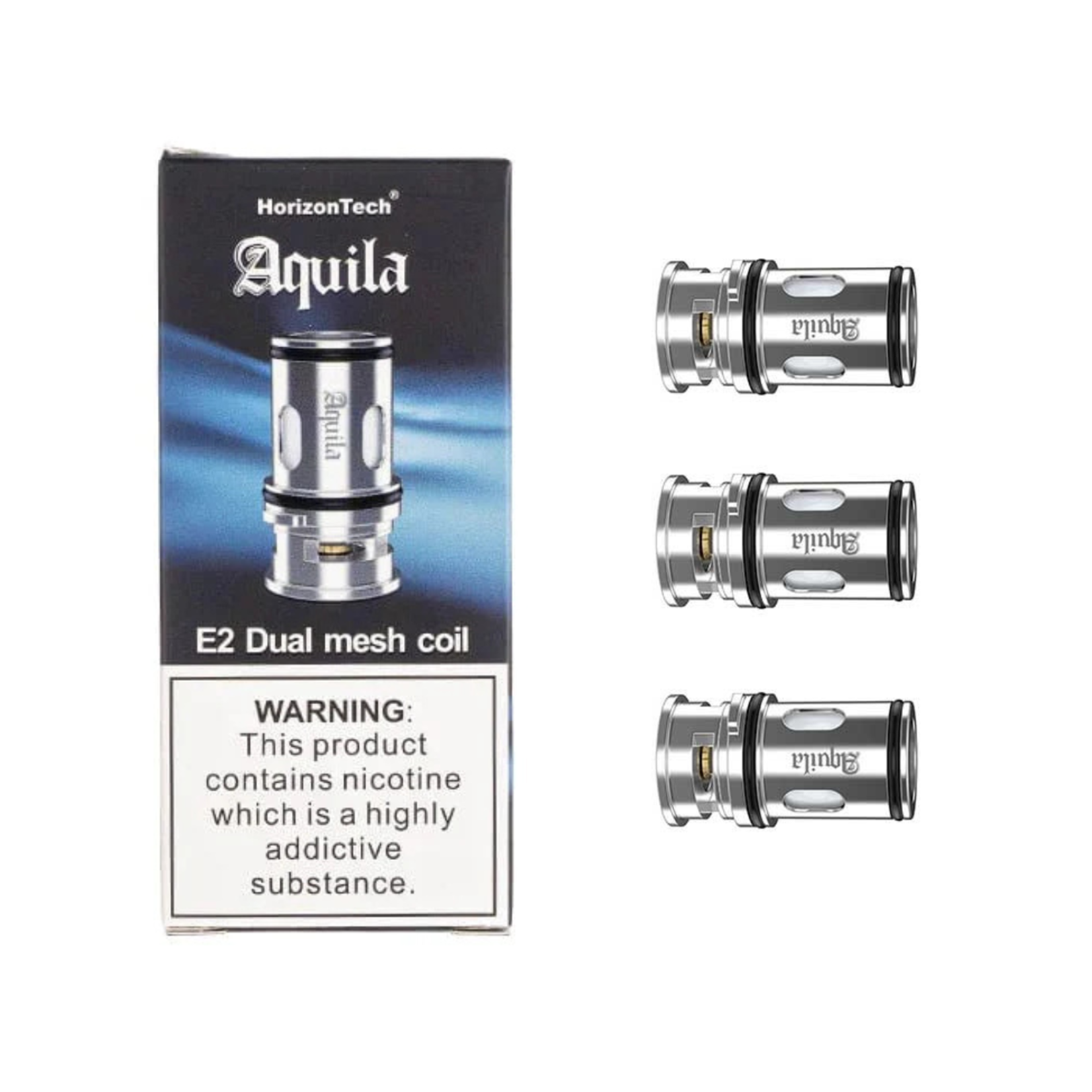 HorizonTech HorizonTech Aquila E2 Dual Mesh (Box of 3) 0.16 Ohm