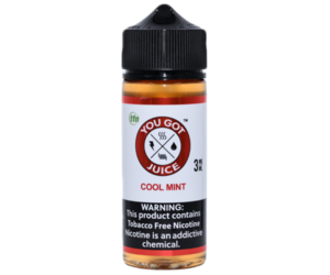 You Got E-Juice 120ml Cool Mint You Got E-Juice 120ml Cool Mint