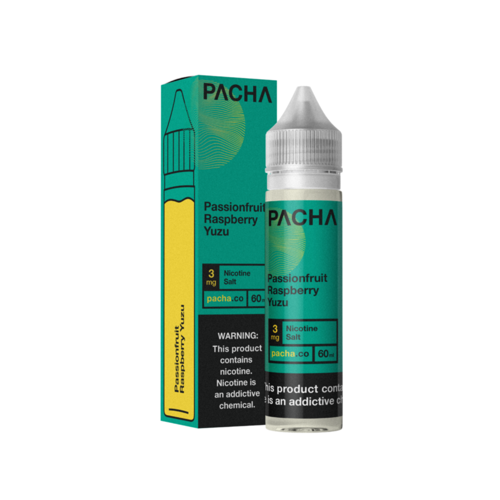 Pachamama Pachamama 60ml Passion Fruit Raspberry Yuzu 0mg