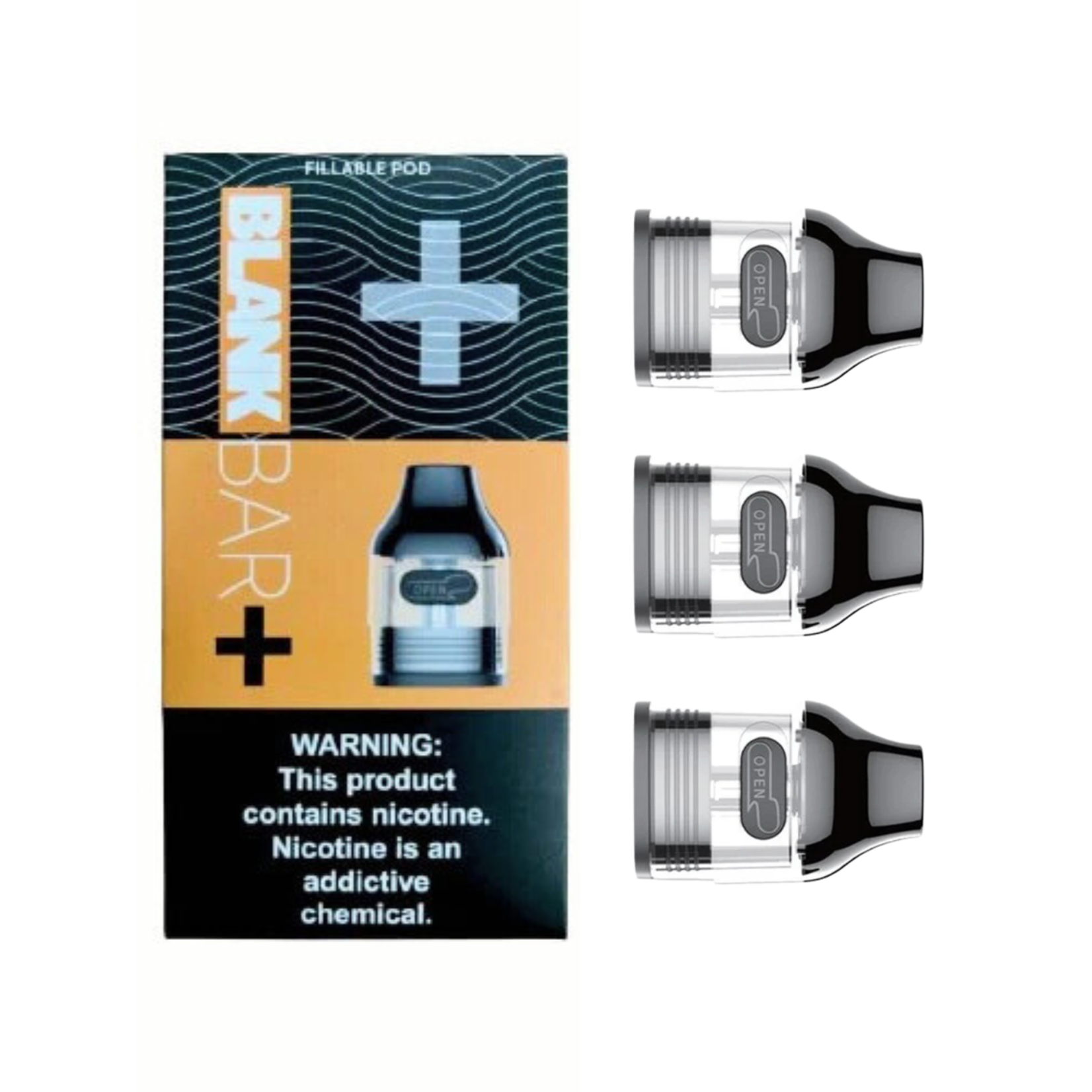 Asmodus Asmodus Blank Bar Plus Replacement Pods/Coils (Box of 3)