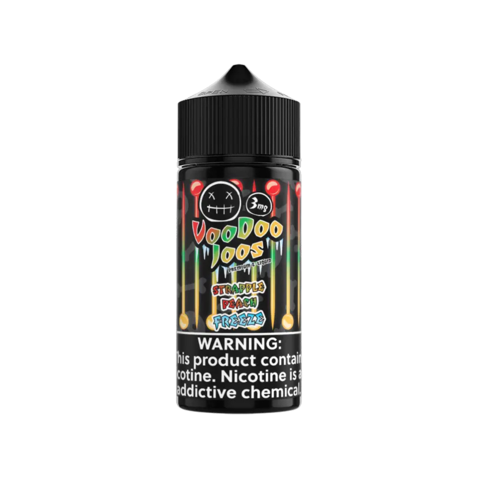 VooDoo Joos VooDoo Joos 100ml Strapple Peach Freeze 3mg