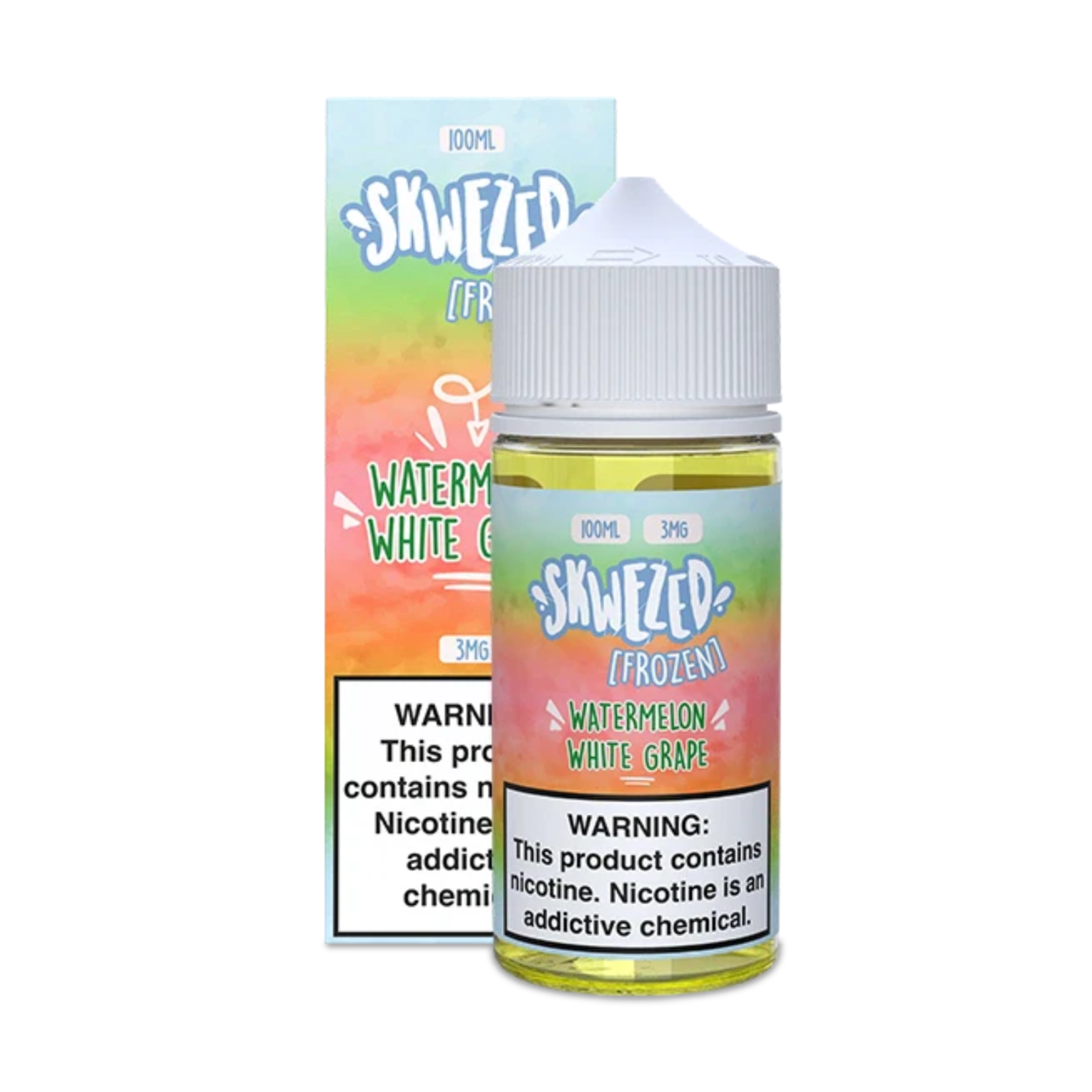 Skwezed Skwezed 100ml Frozen Sparkling Summer Rush (Watermelon White Grape Iced)