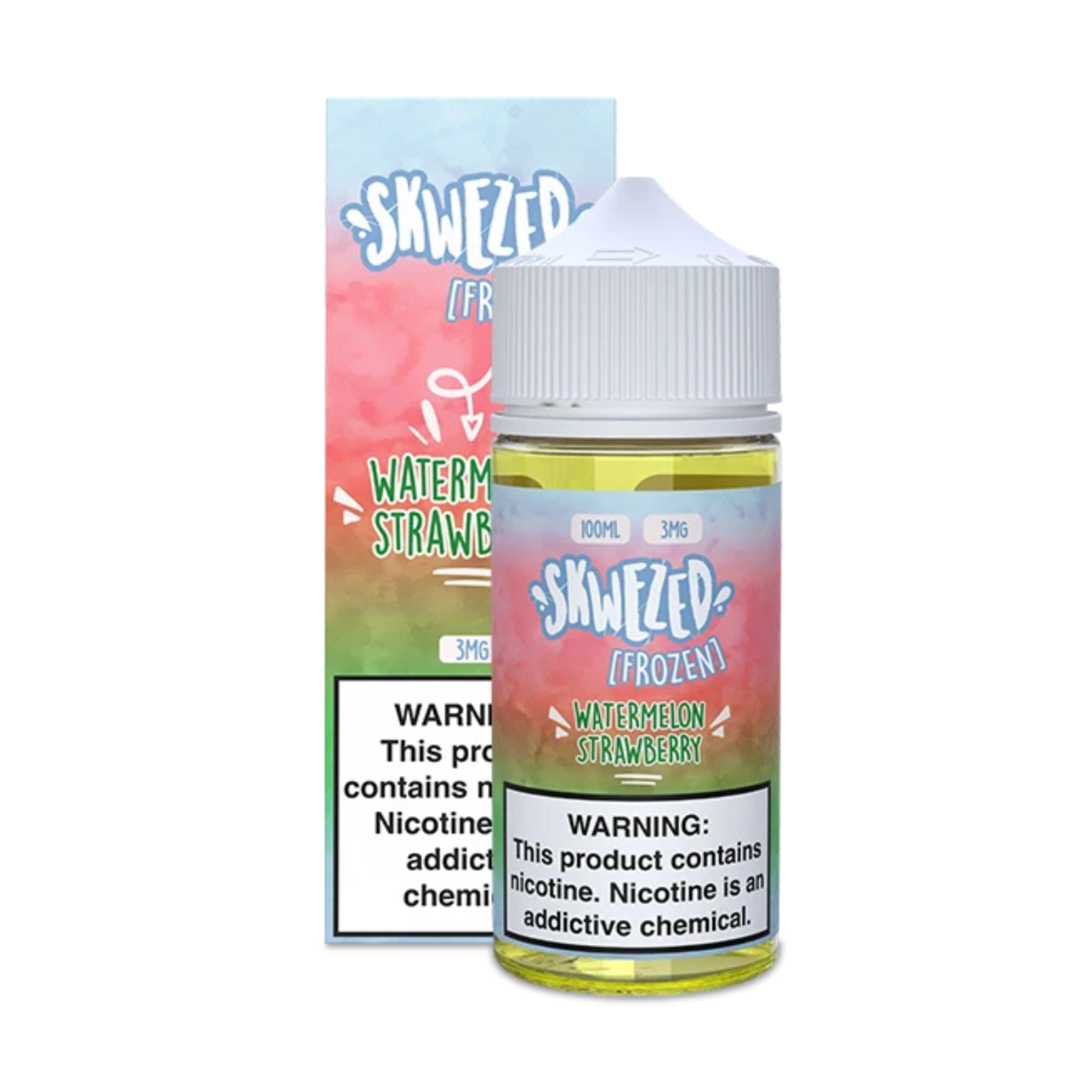 Skwezed Skwezed 100ml Frozen Sweet Summer (Watermelon Strawberry Iced)