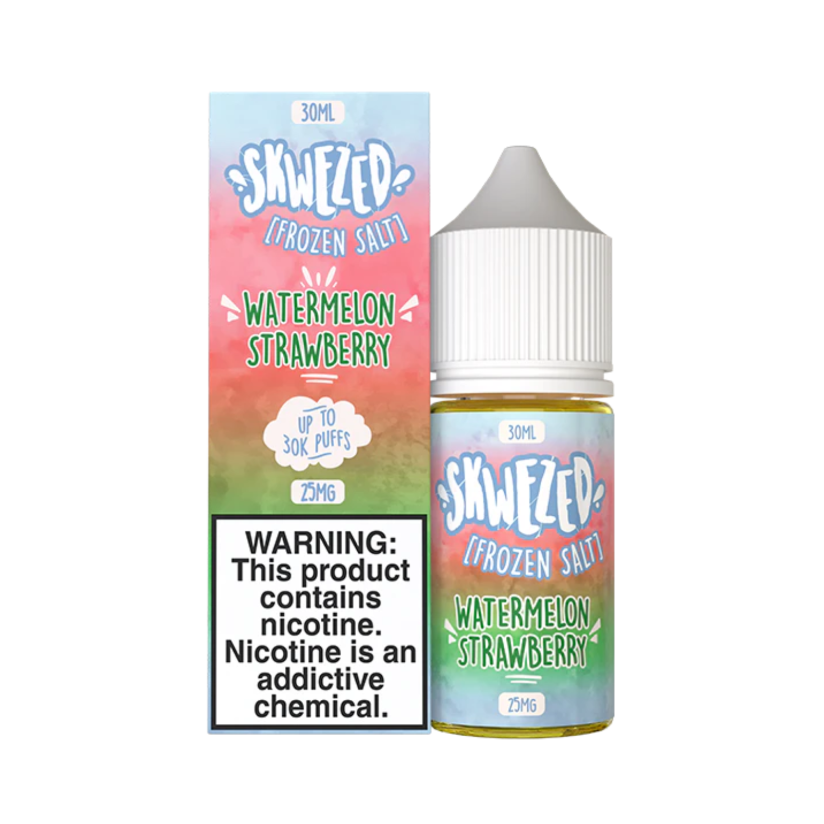 Skwezed Skwezed Salt 30ml Frozen Sweet Summer (Watermelon Strawberry)