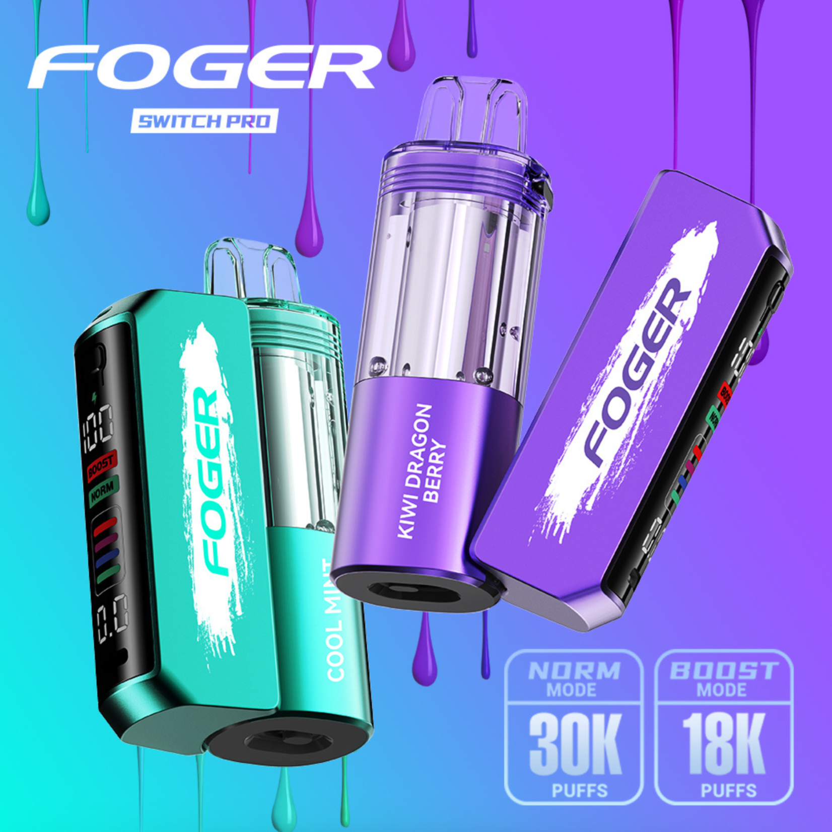 Foger Foger Switch Pro 30k 5% Disposable Kit