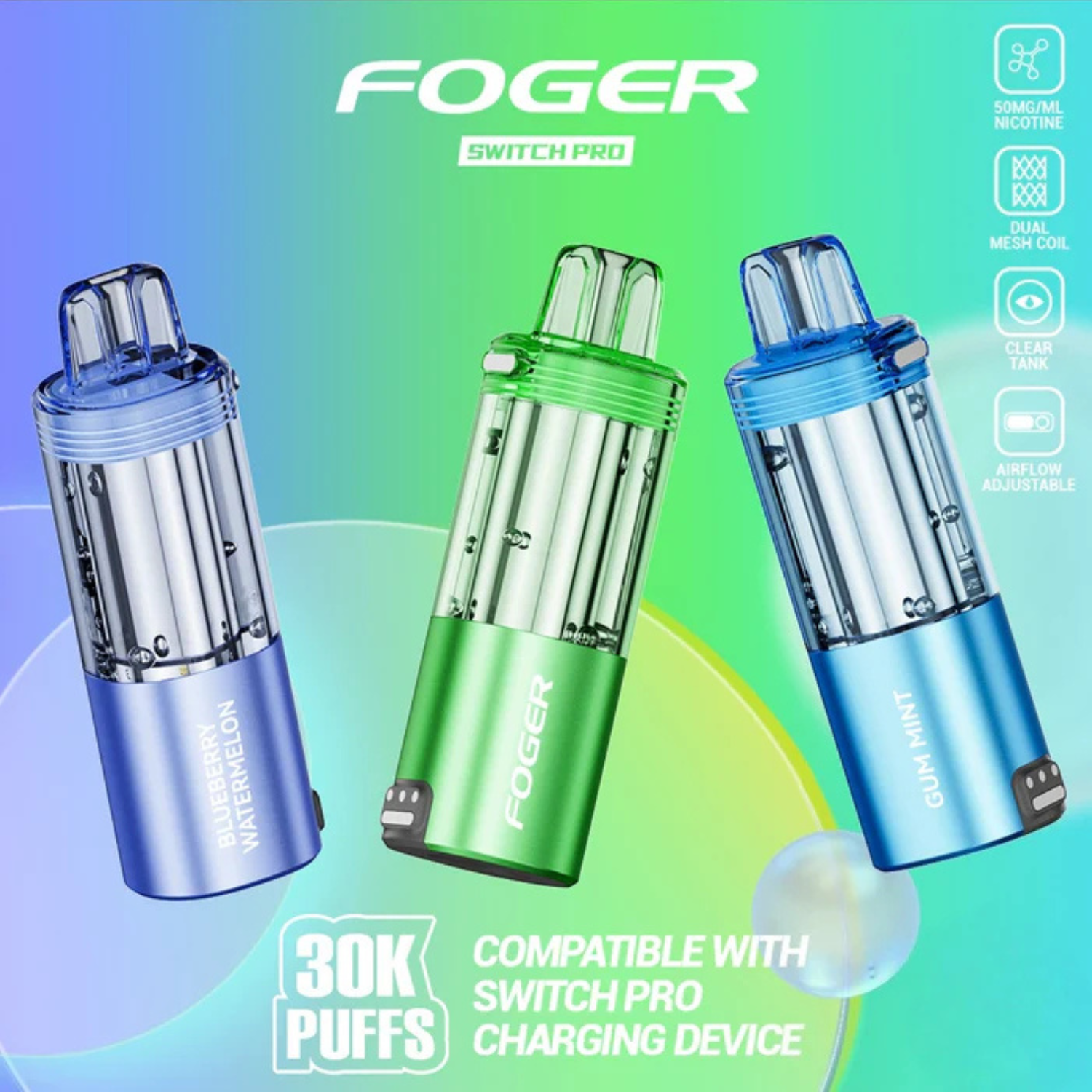 elf bar vape uk Foger Switch Pro 30k 5% Disposable Pod
