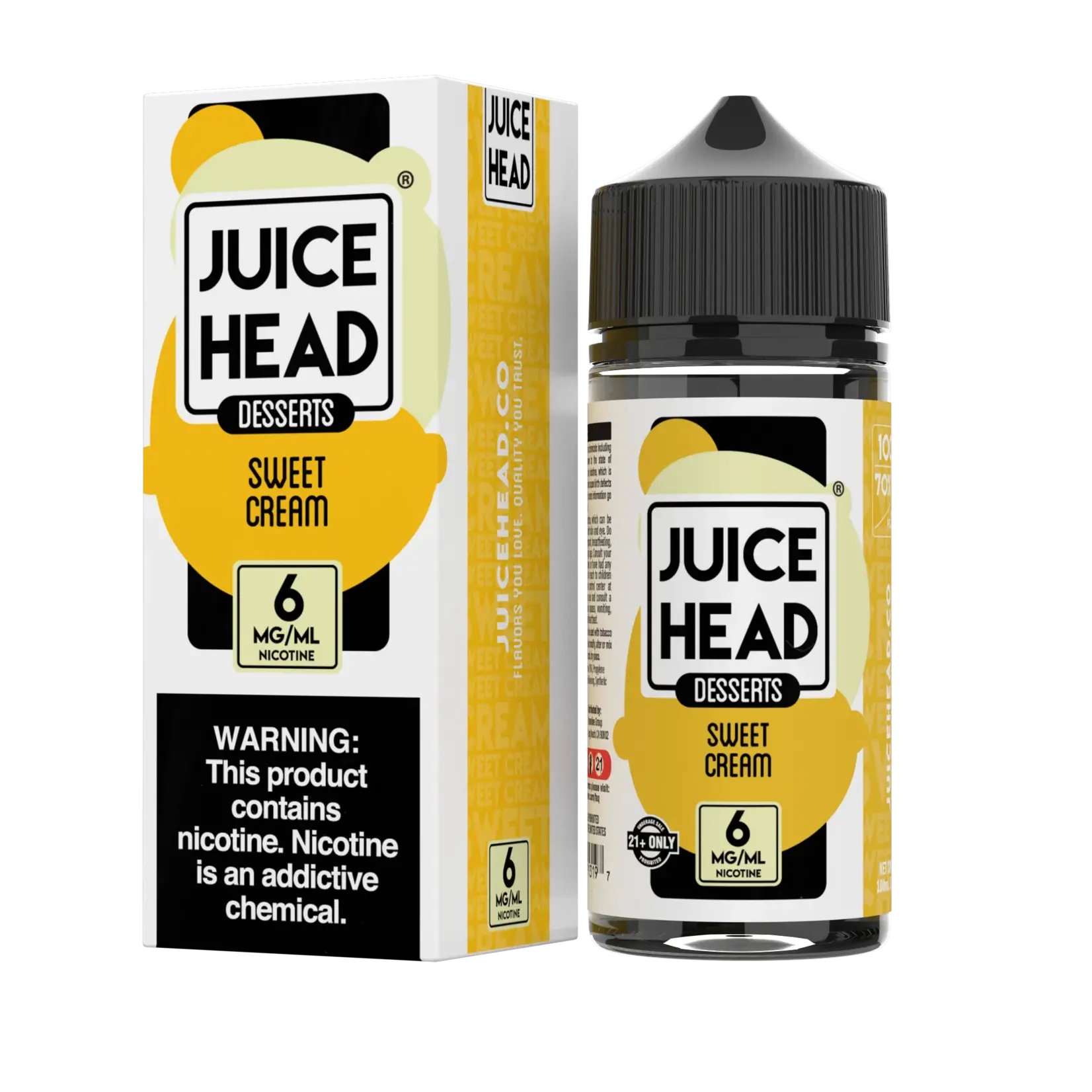 Juice Head Juice Head Desserts 100ml Sweet Cream