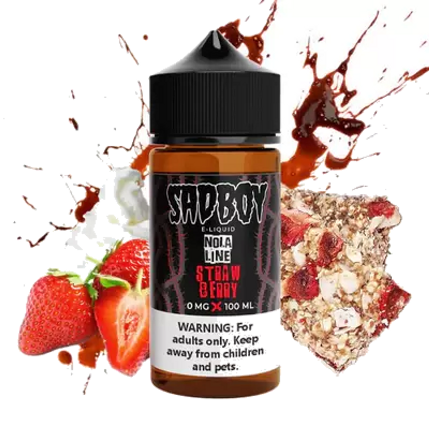 Sadboy Sadboy Nola Line 100ml Strawberry Nola 100ml 0mg