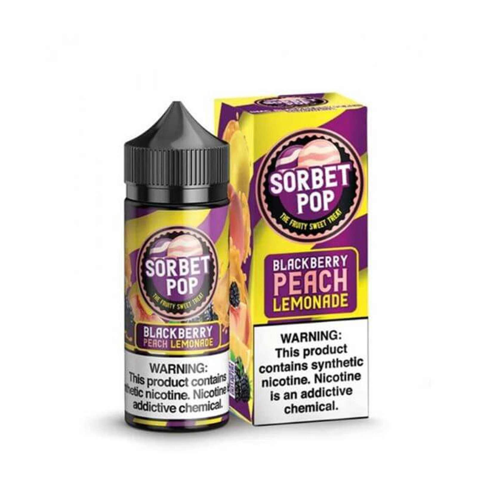 Sorbet Pop Sorbet Pop 100ml Blackberry Peach Lemonade 0mg