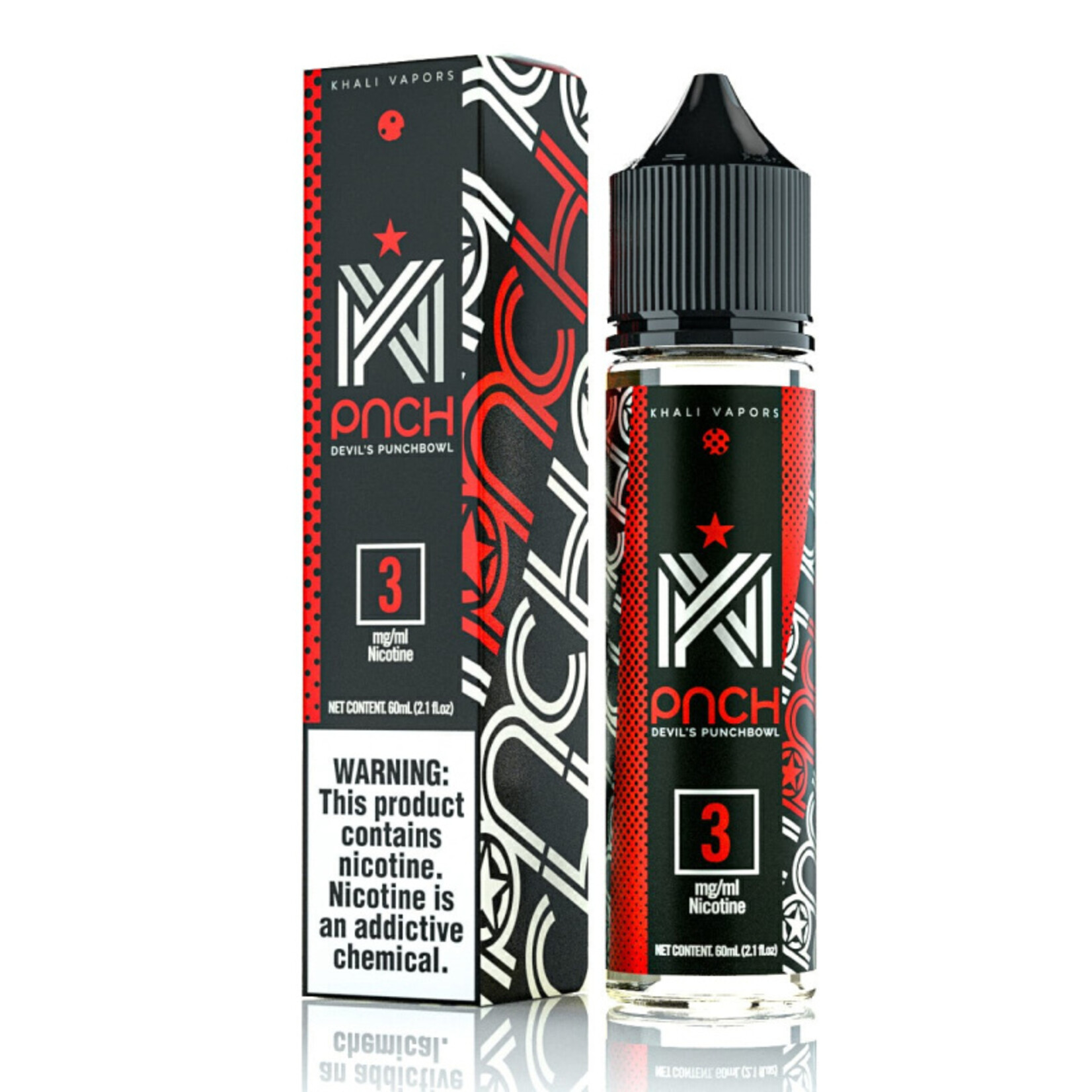 Khali Vapors Khali Vapors Devil's Punchbowl Ice 60ml 0mg